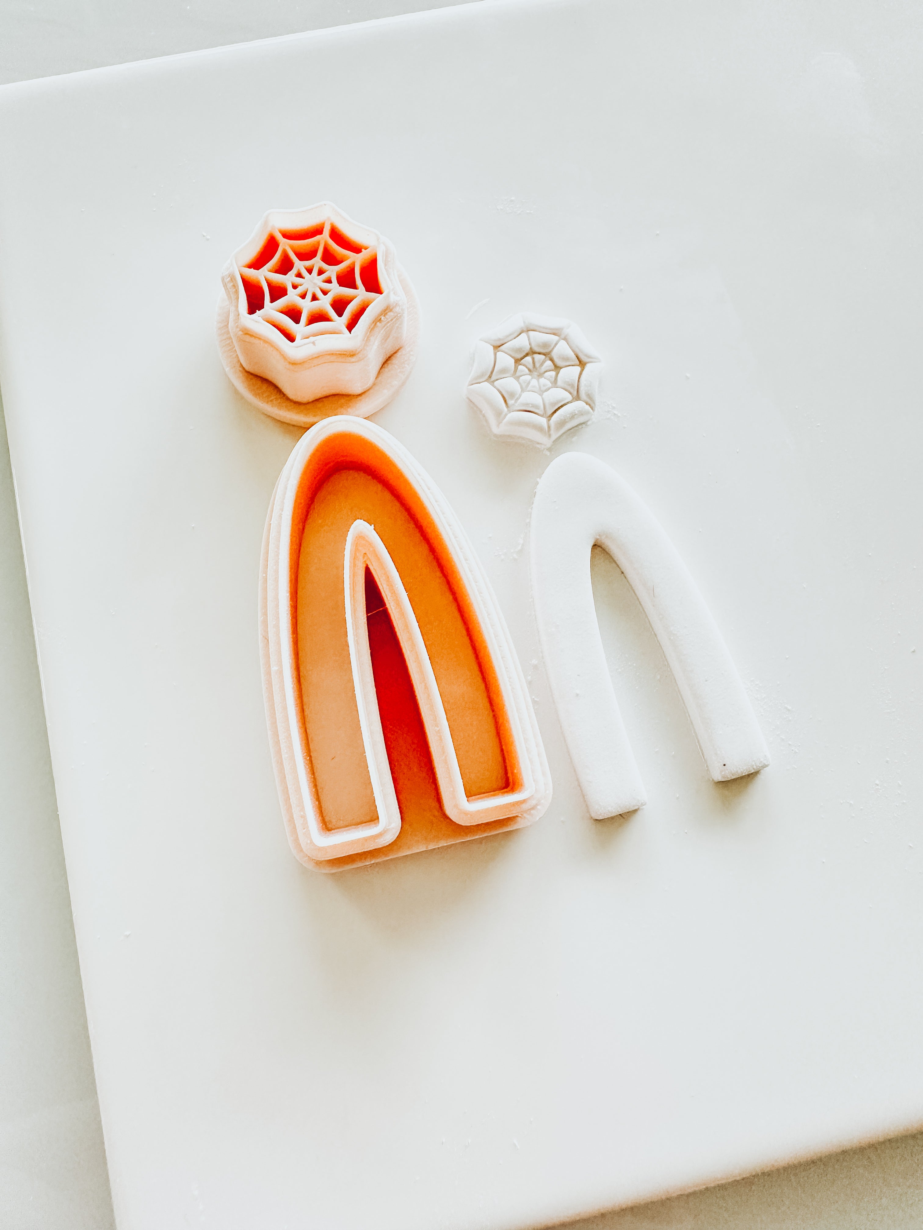 Halloween Spider web & Arch Basic Clay Cutter Set