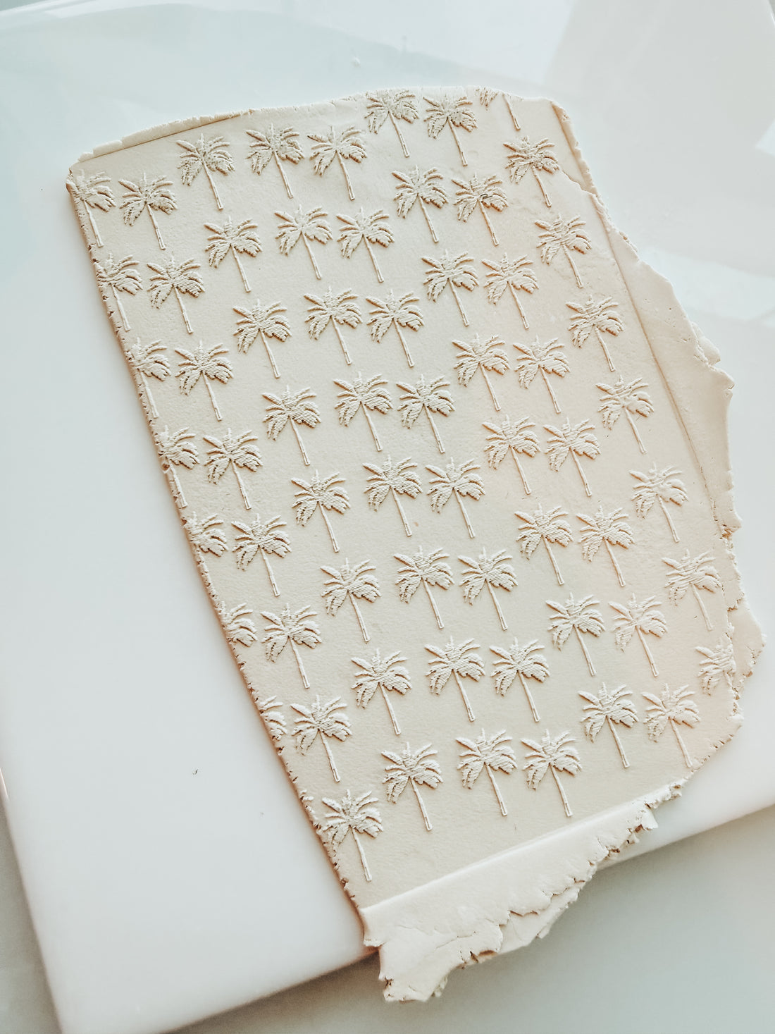 West Coast Palm Clay Texture Mat