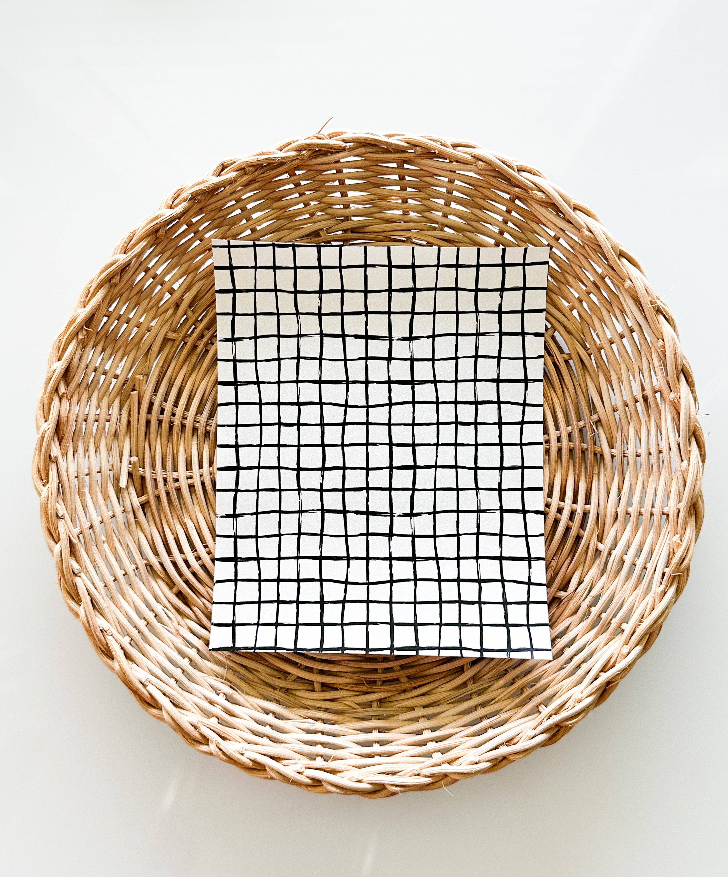 291 Black & White Grid Transfer Paper