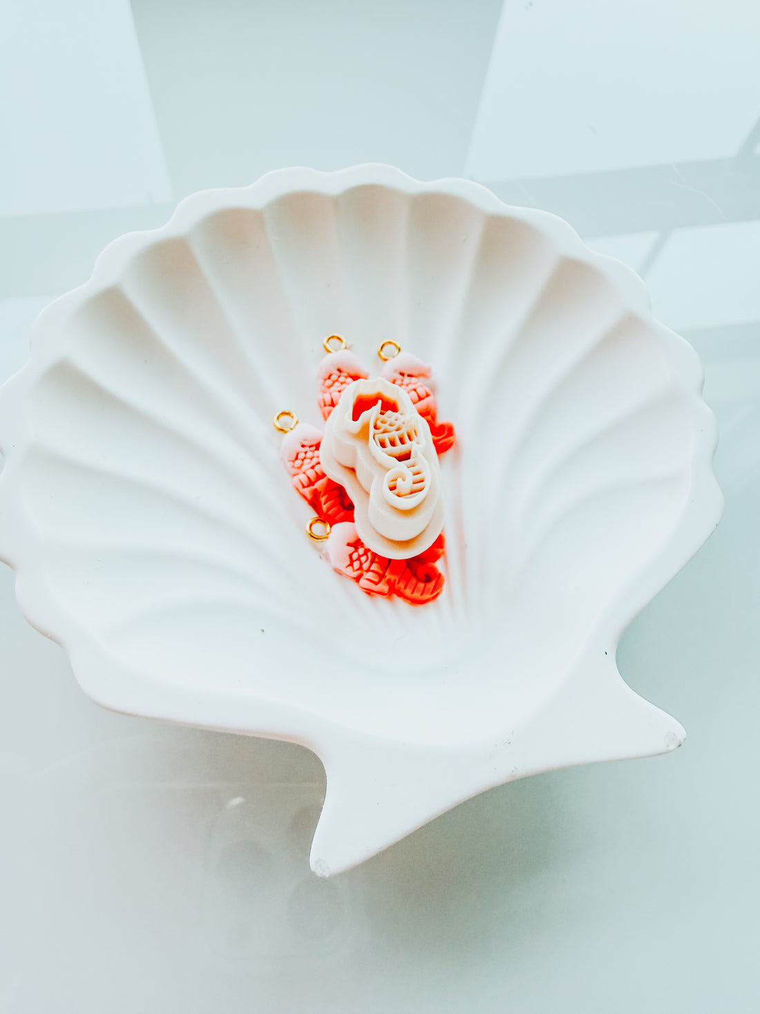 Mini Salty Seahorse Clay Charm Cutter