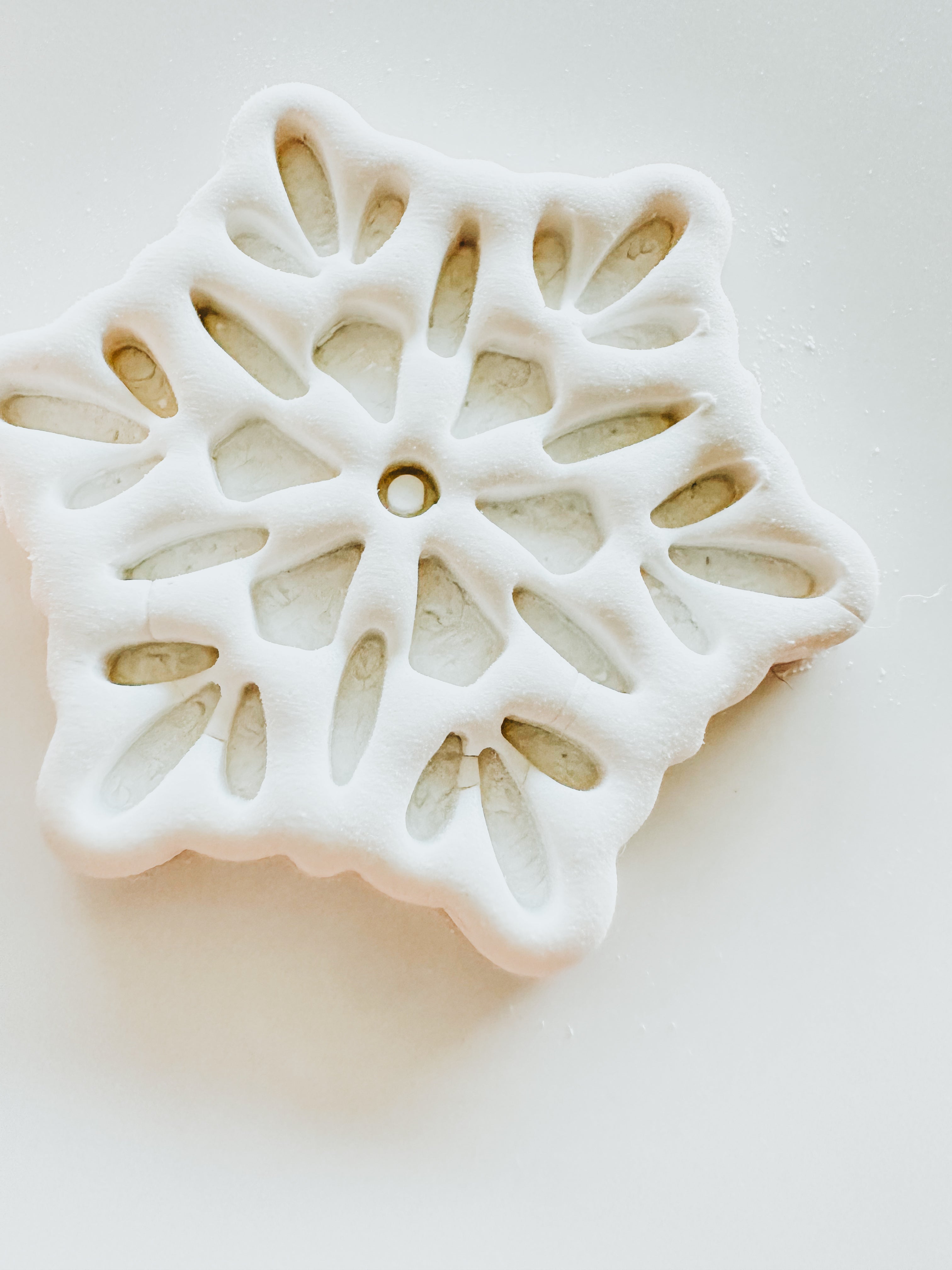 Blanca Snowflake Winter Embossed Clay Cutter (full press details)