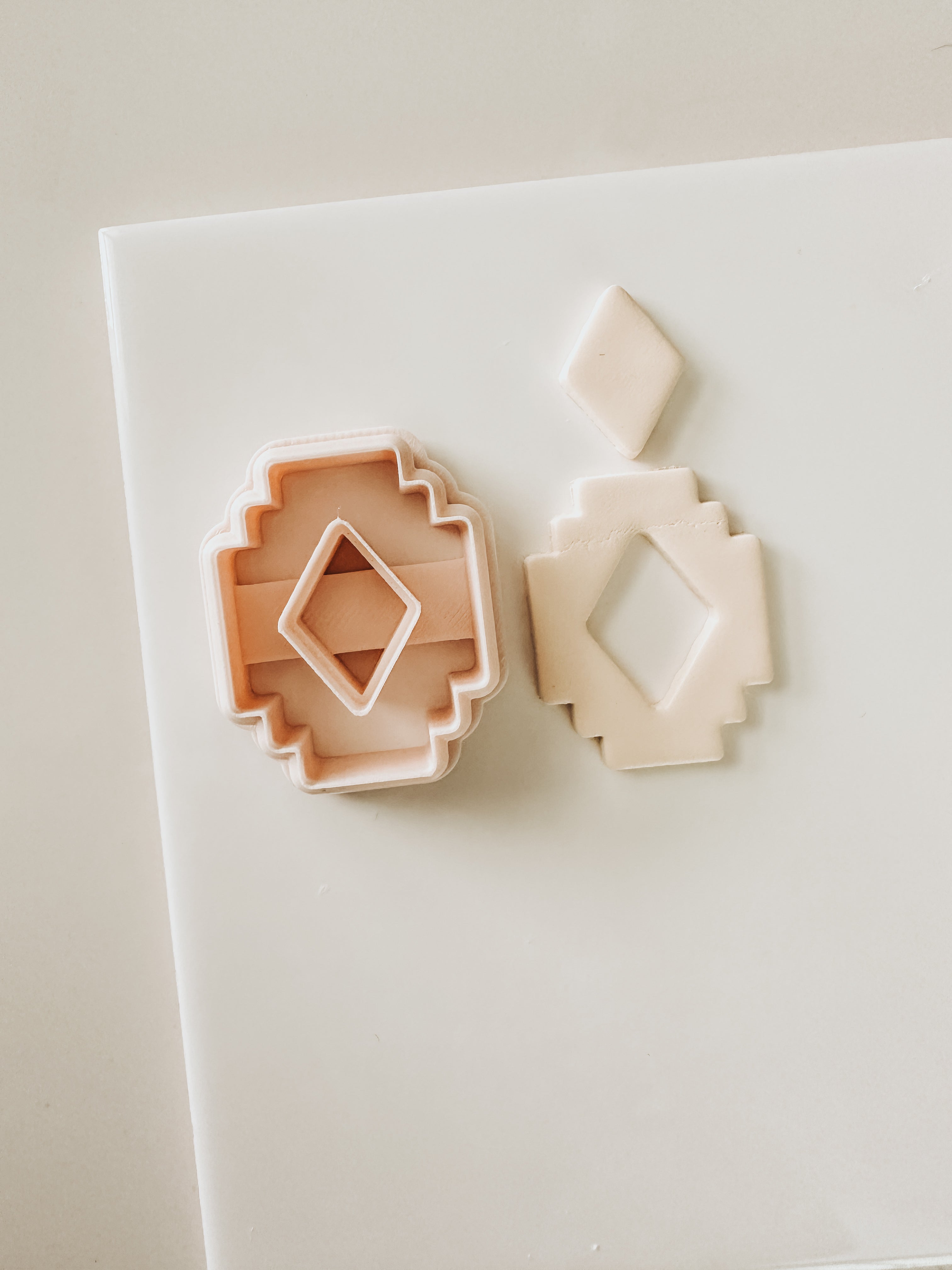Tenley Aztec Diamond Clay Cutter 1.50”