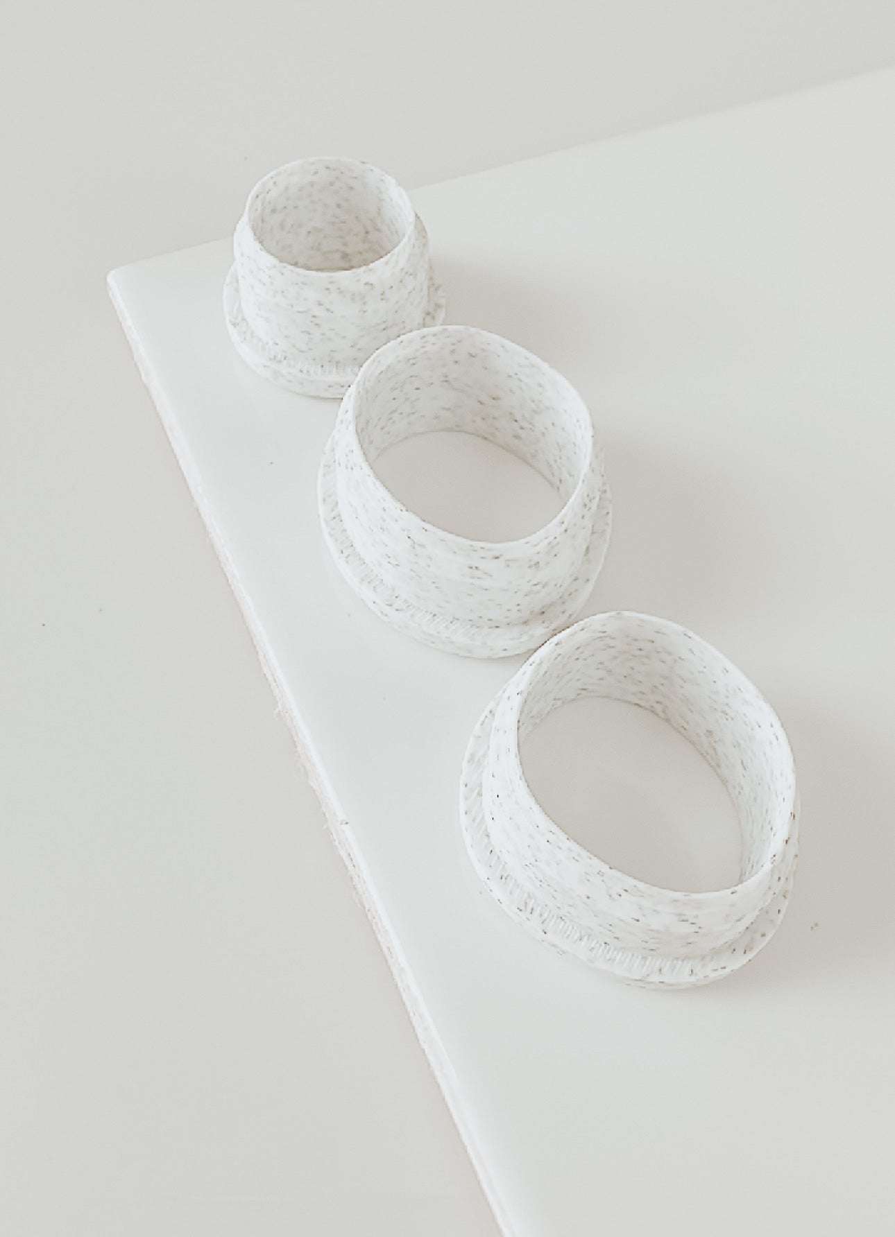 Plum Pebble Trio Clay Cutter Set