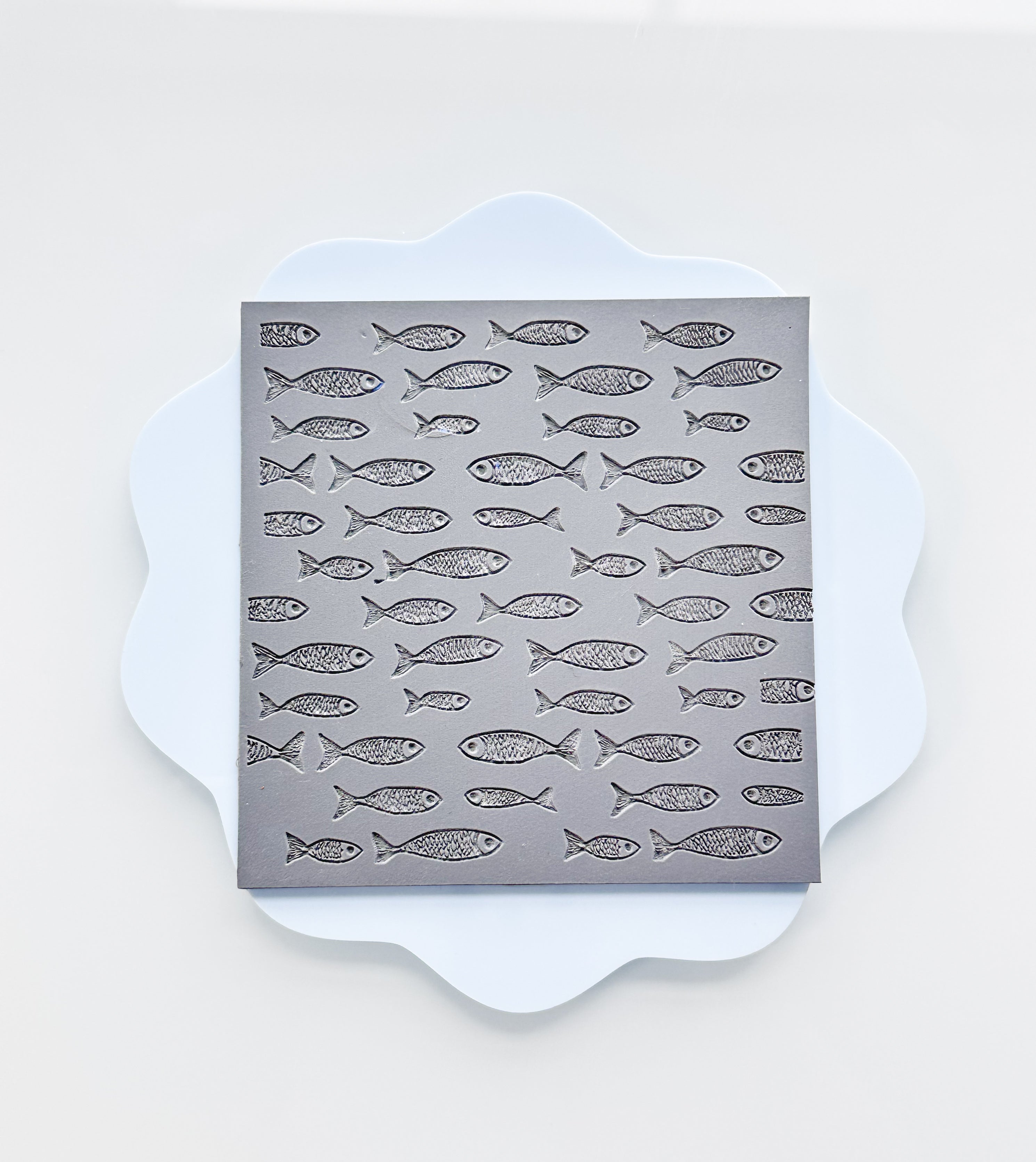 Nautical Fish Clay Texture Mat
