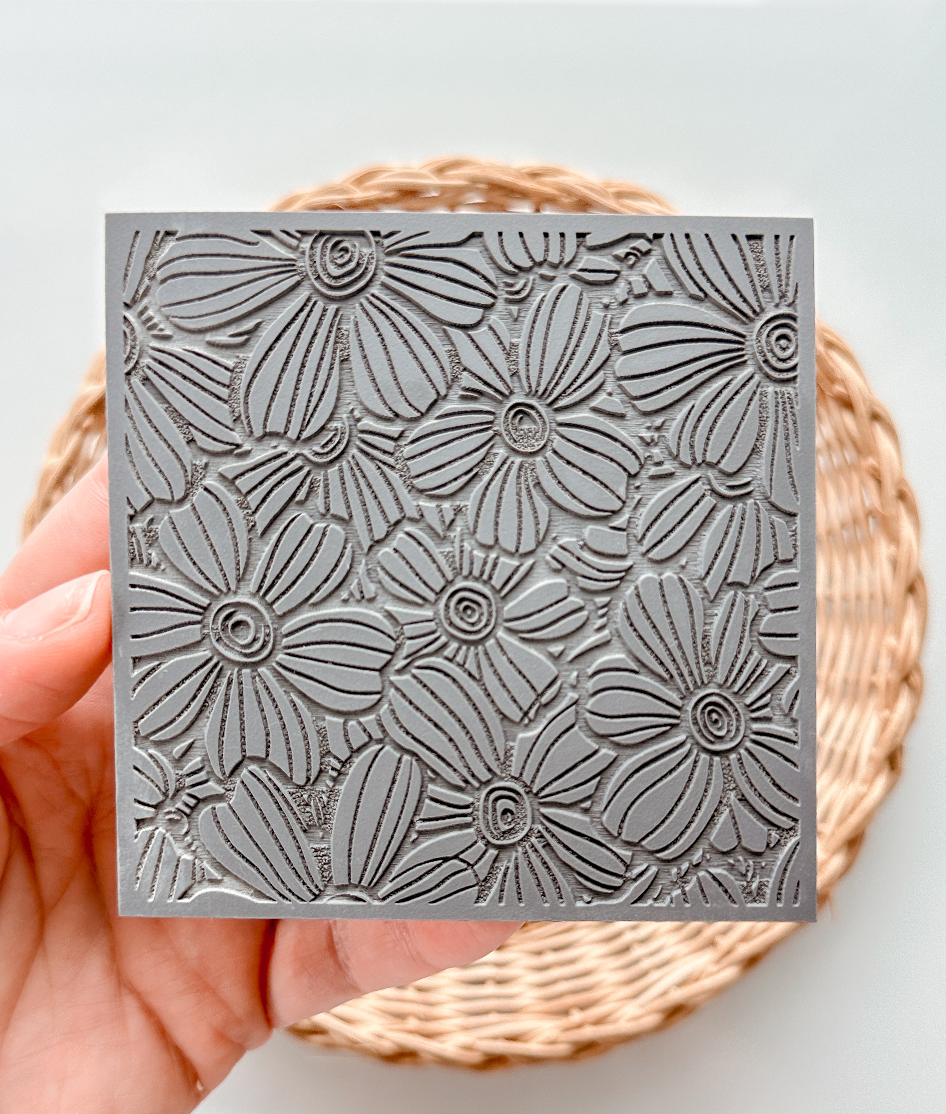 Flower Doodle Artist Autumn Texture Mat