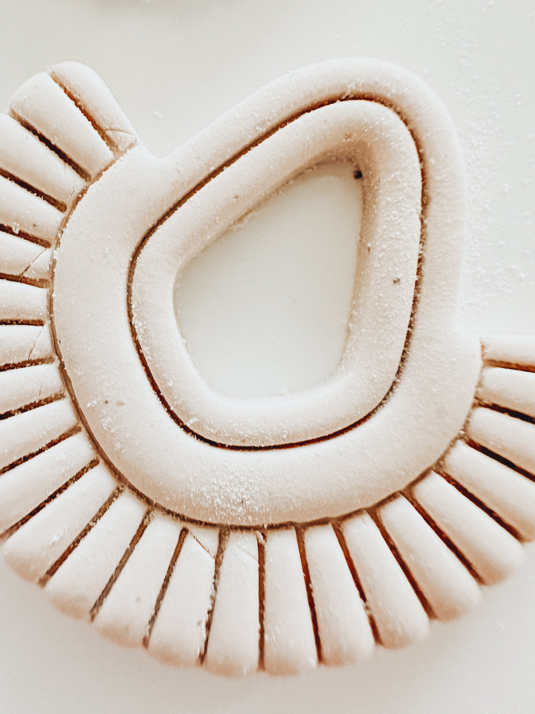 Amina Fan Embossed Clay Cutter
