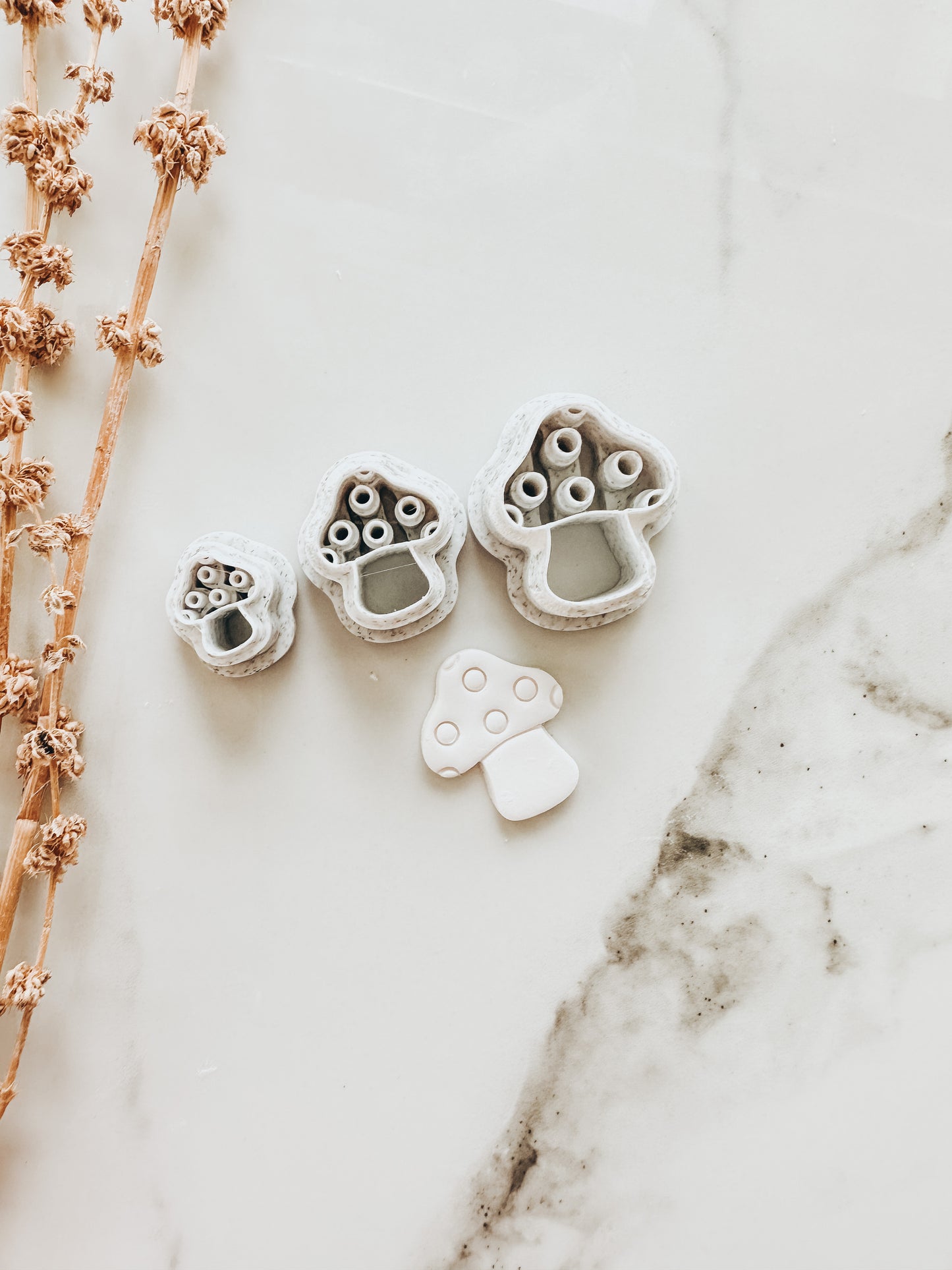 Fall Mushroom Clay Cutter