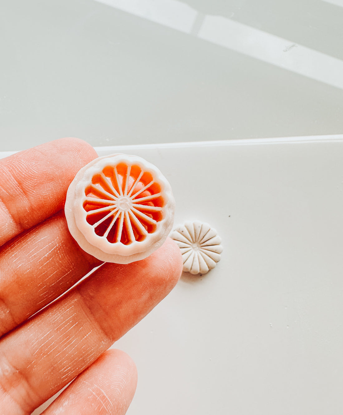 Autumn Flower Burst Clay Cutter