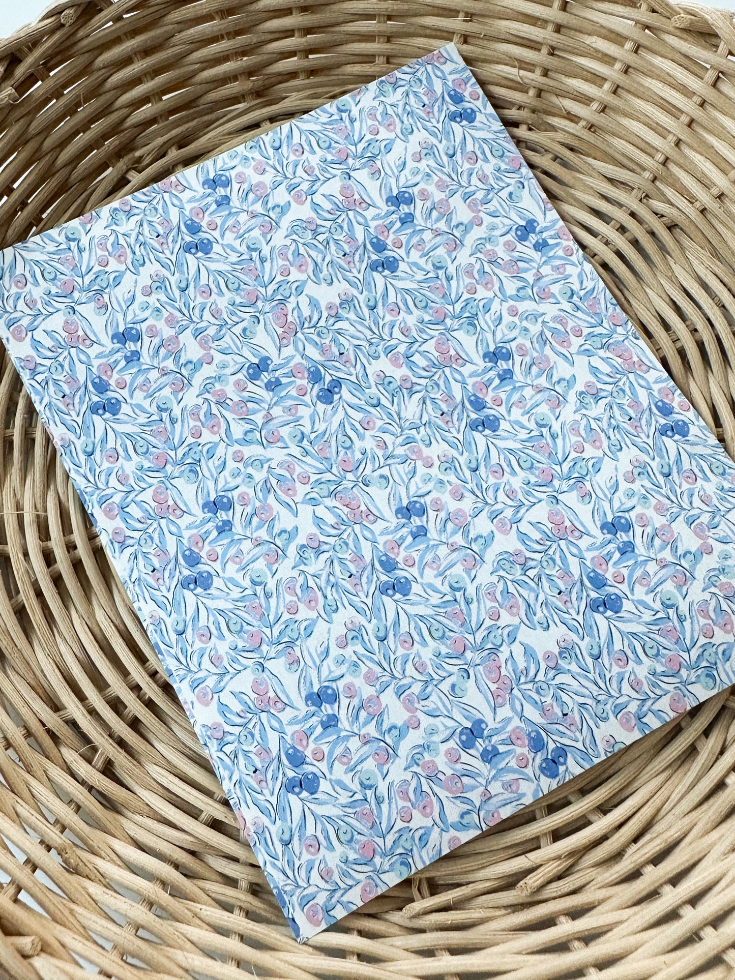 231 Drops Of Pink Floral Transfer Paper