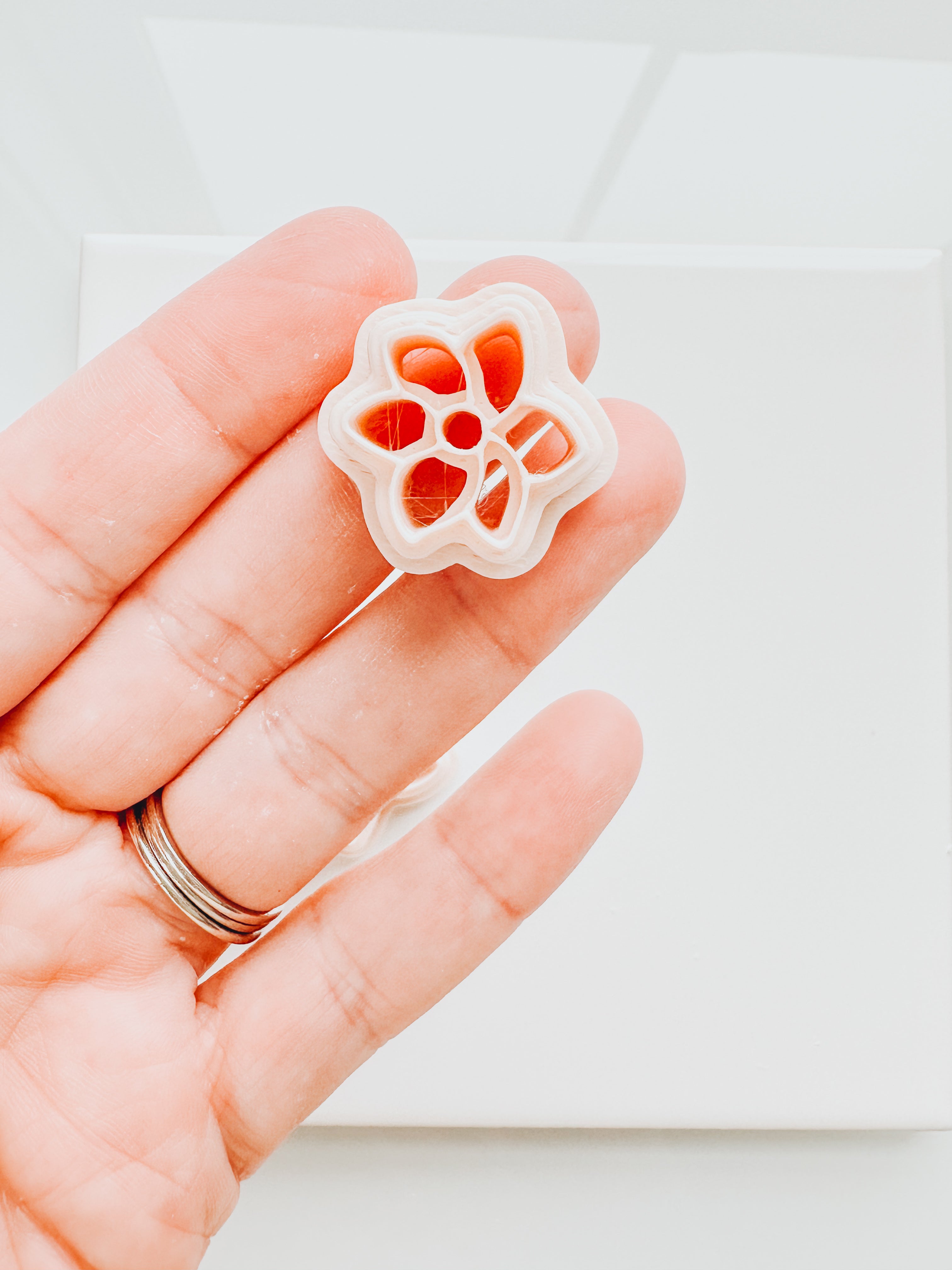 Tropical Flower Clay Cutter