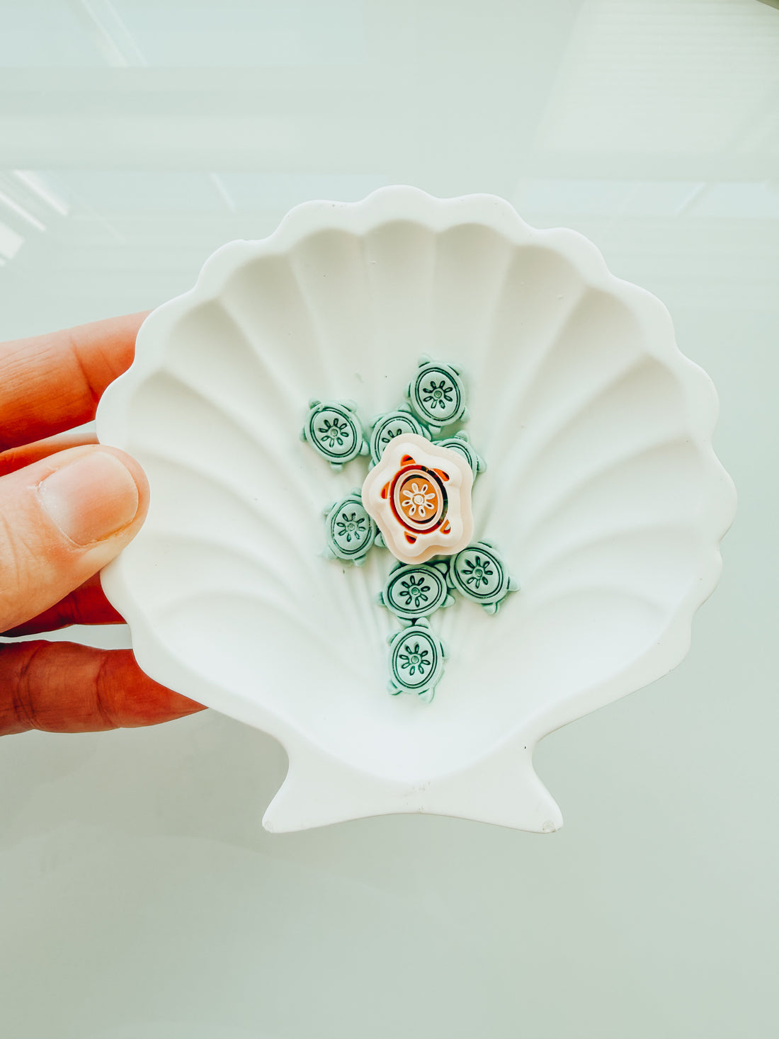Sun Turtle Clay Charm Cutter