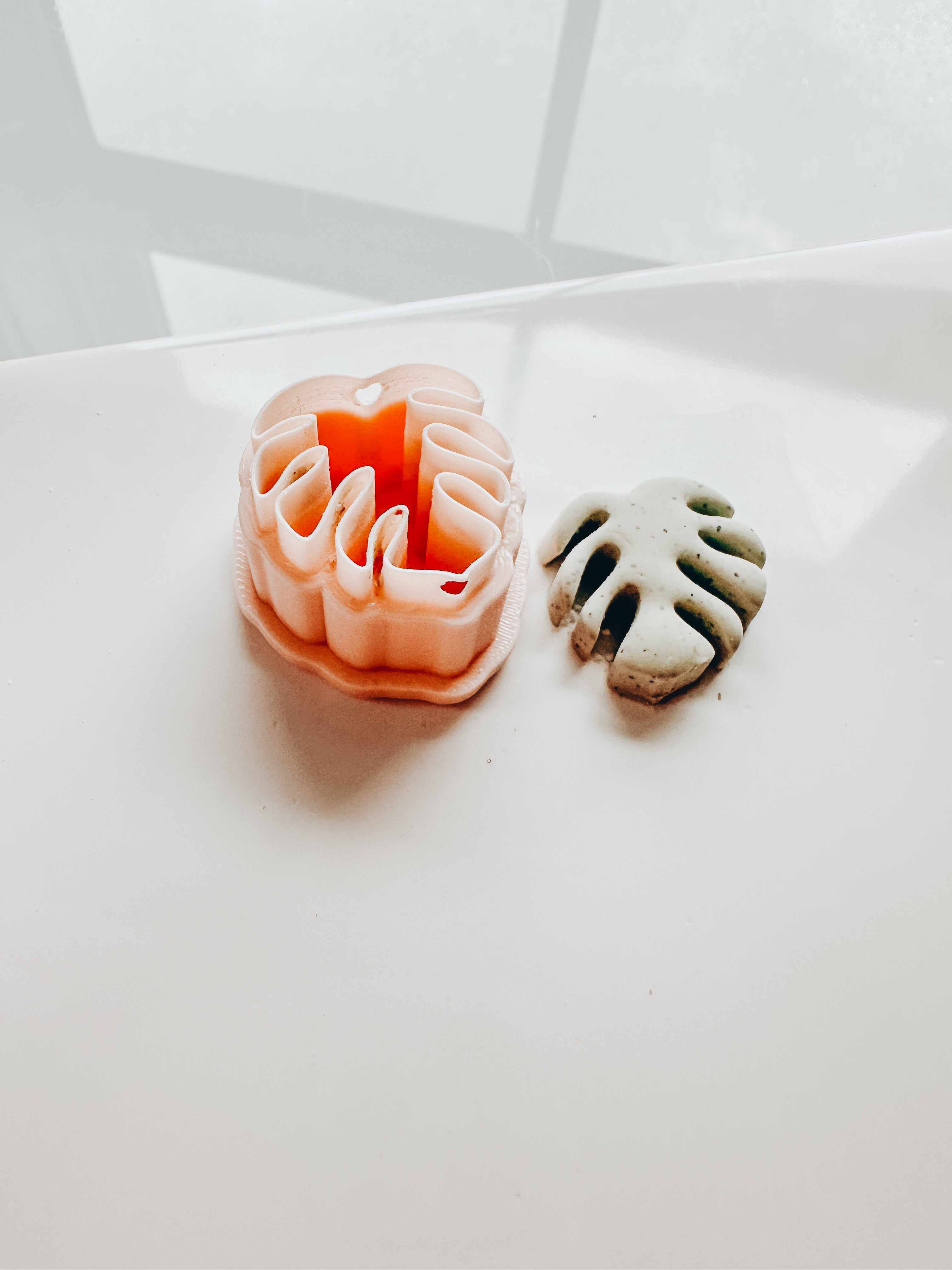 Monstera Bead Clay Cutter