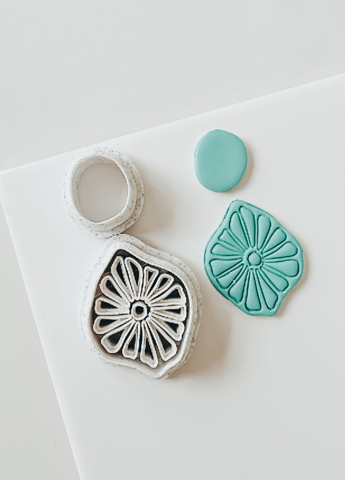 Mandarin Abstract Clay Cutter