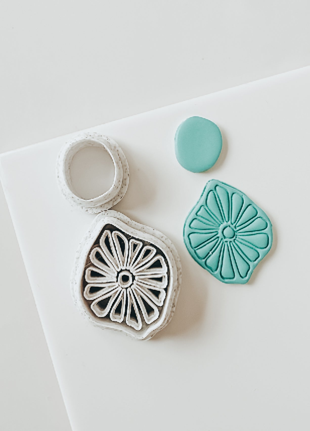 Mandarin Abstract Clay Cutter