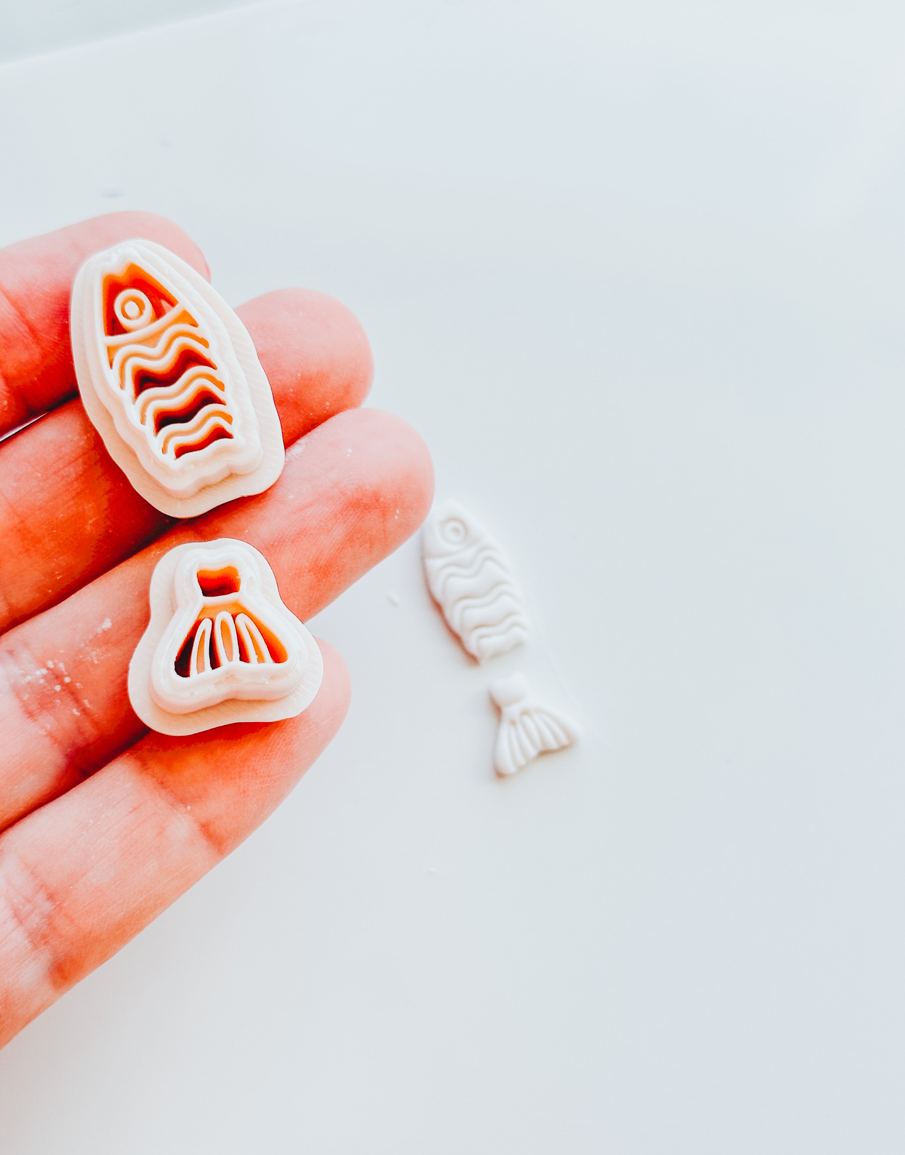 Summer Fish 2 PIECE Clay Cutter