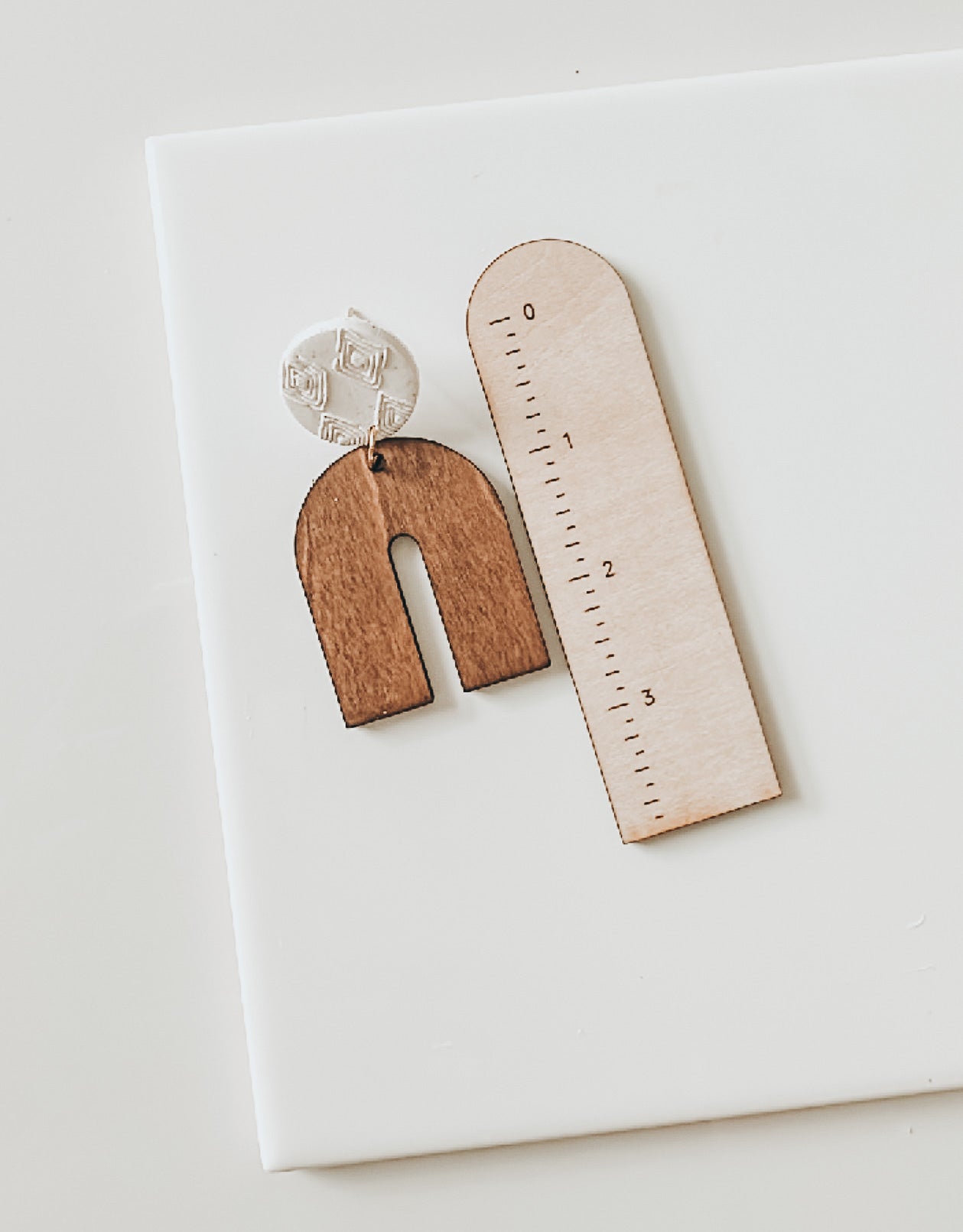Wooden Jewelry Rulers
