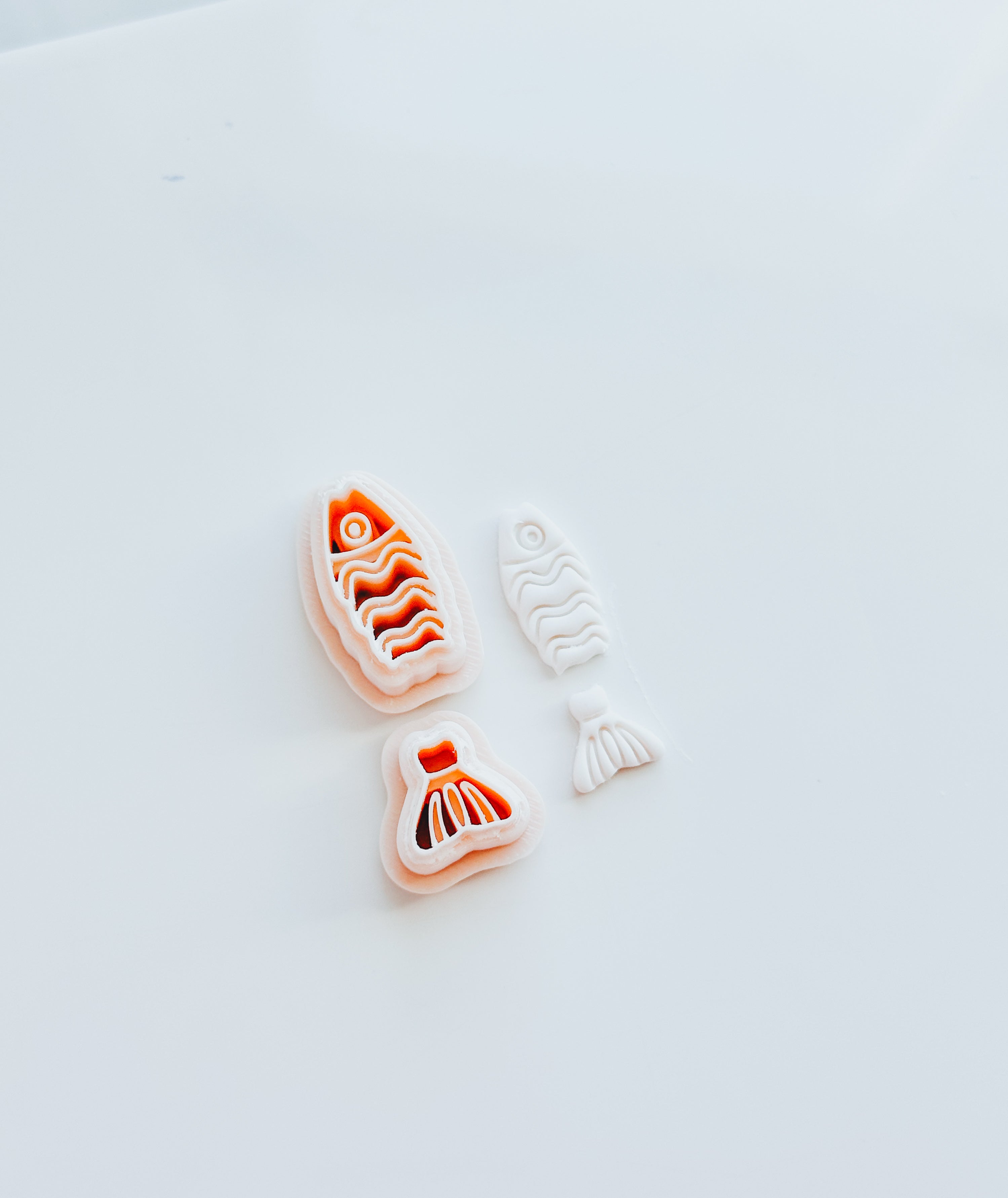 Summer Fish 2 PIECE Clay Cutter