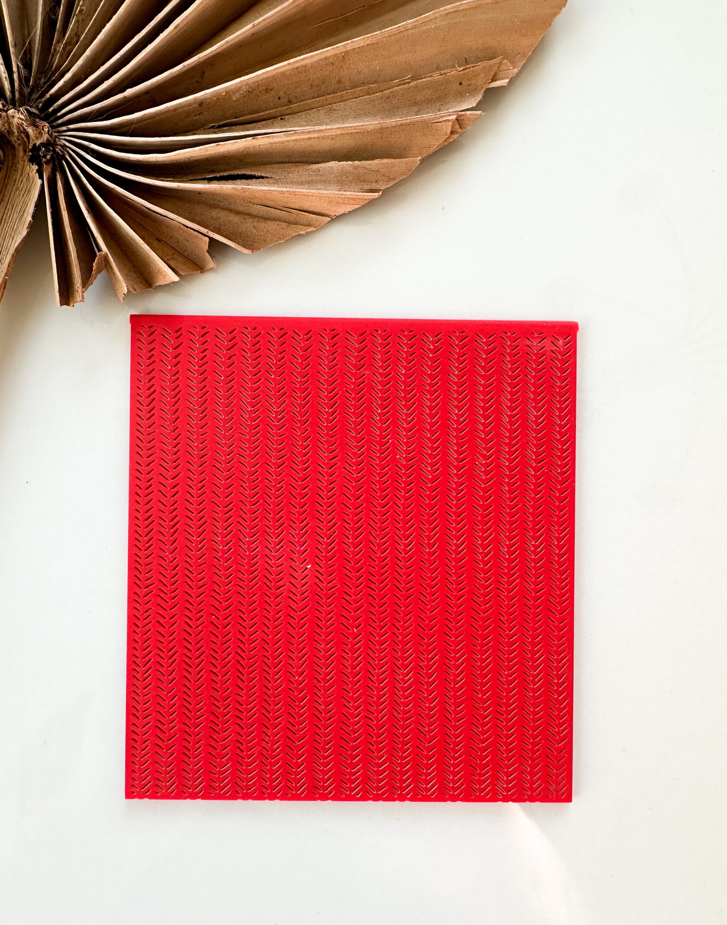 Herringbone Clay Texture Mat