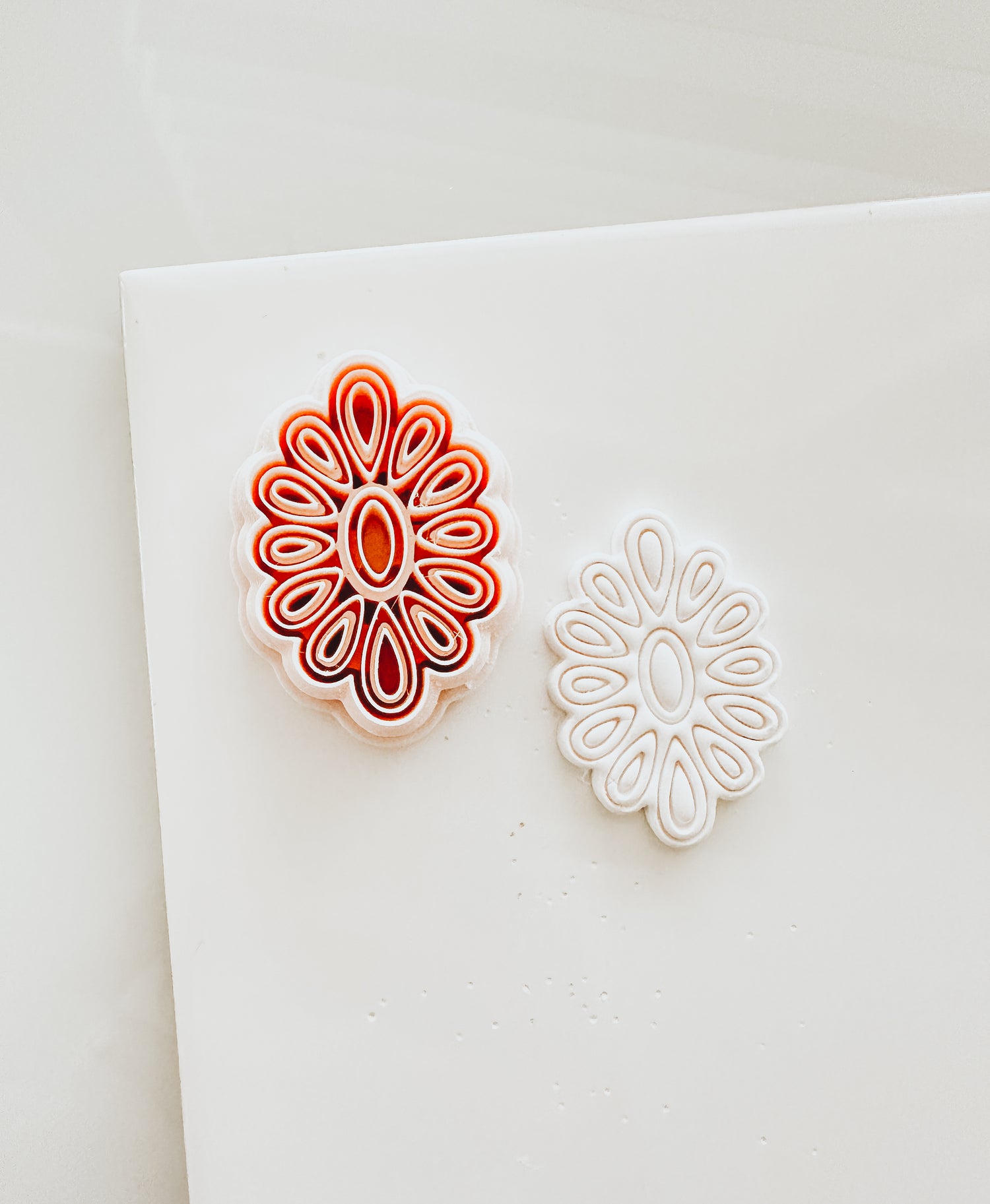 Serena Squash Blossom Inspired Clay Cutter