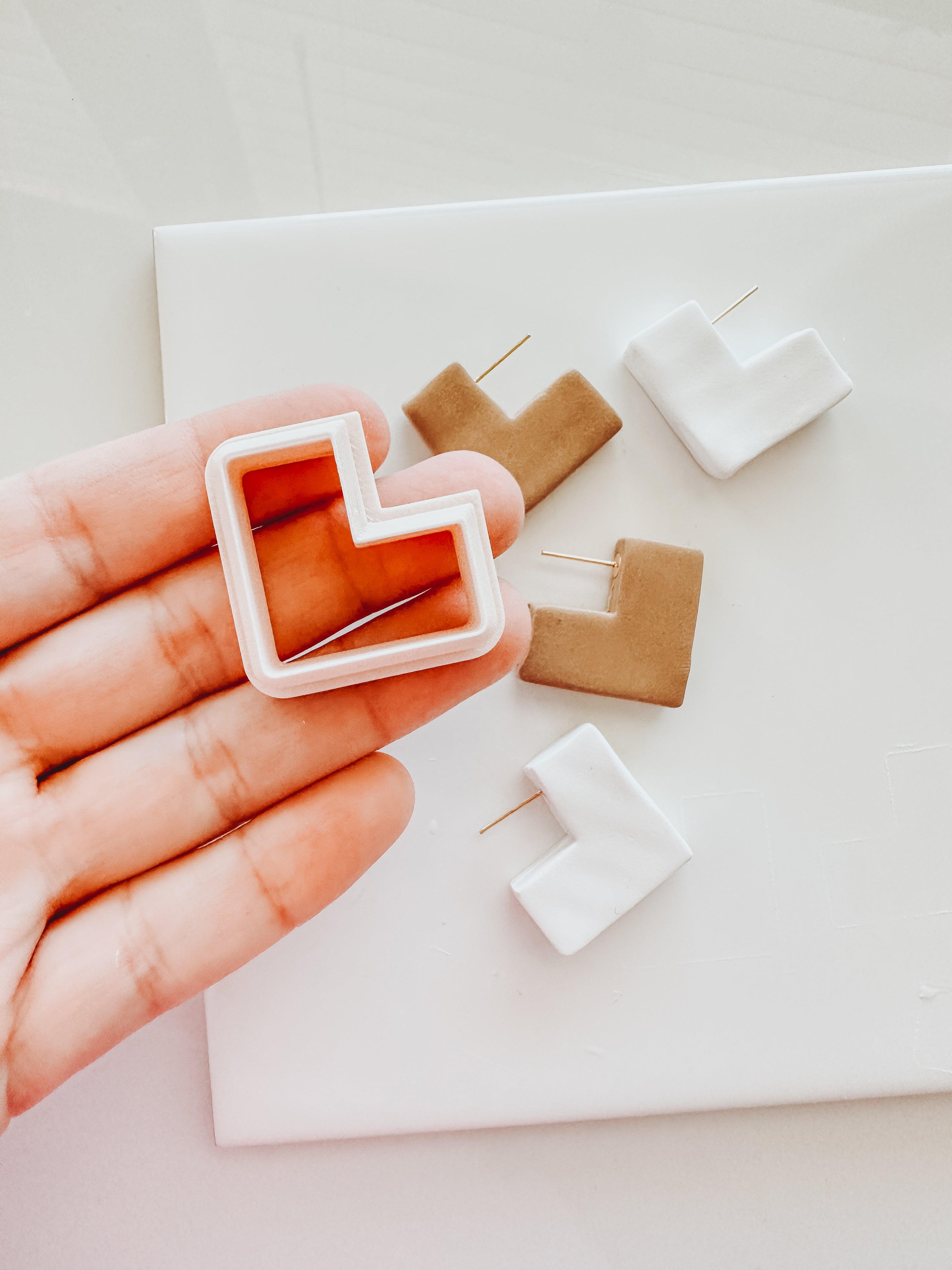 Square Huggie Clay Cutter 1”