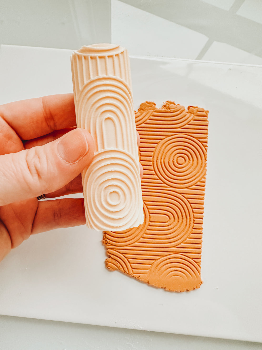 Organic Lines Texture Roller