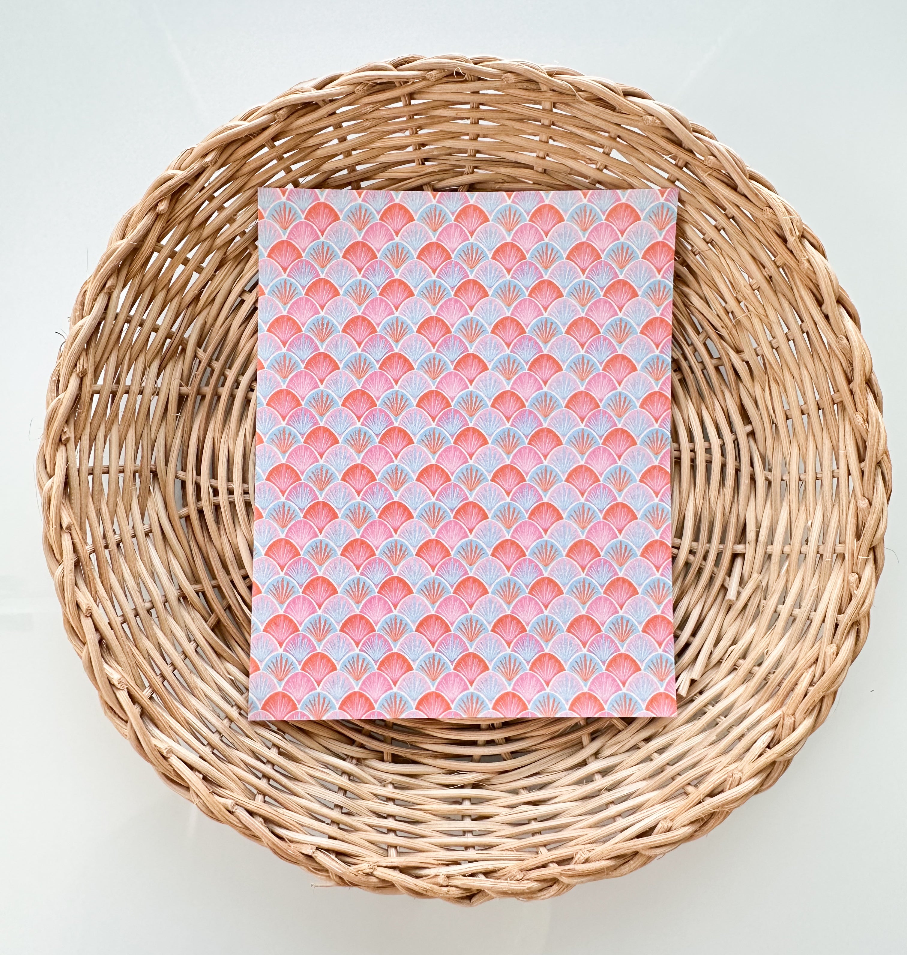 Summer 22 Vibrant Scallop Transfer Paper