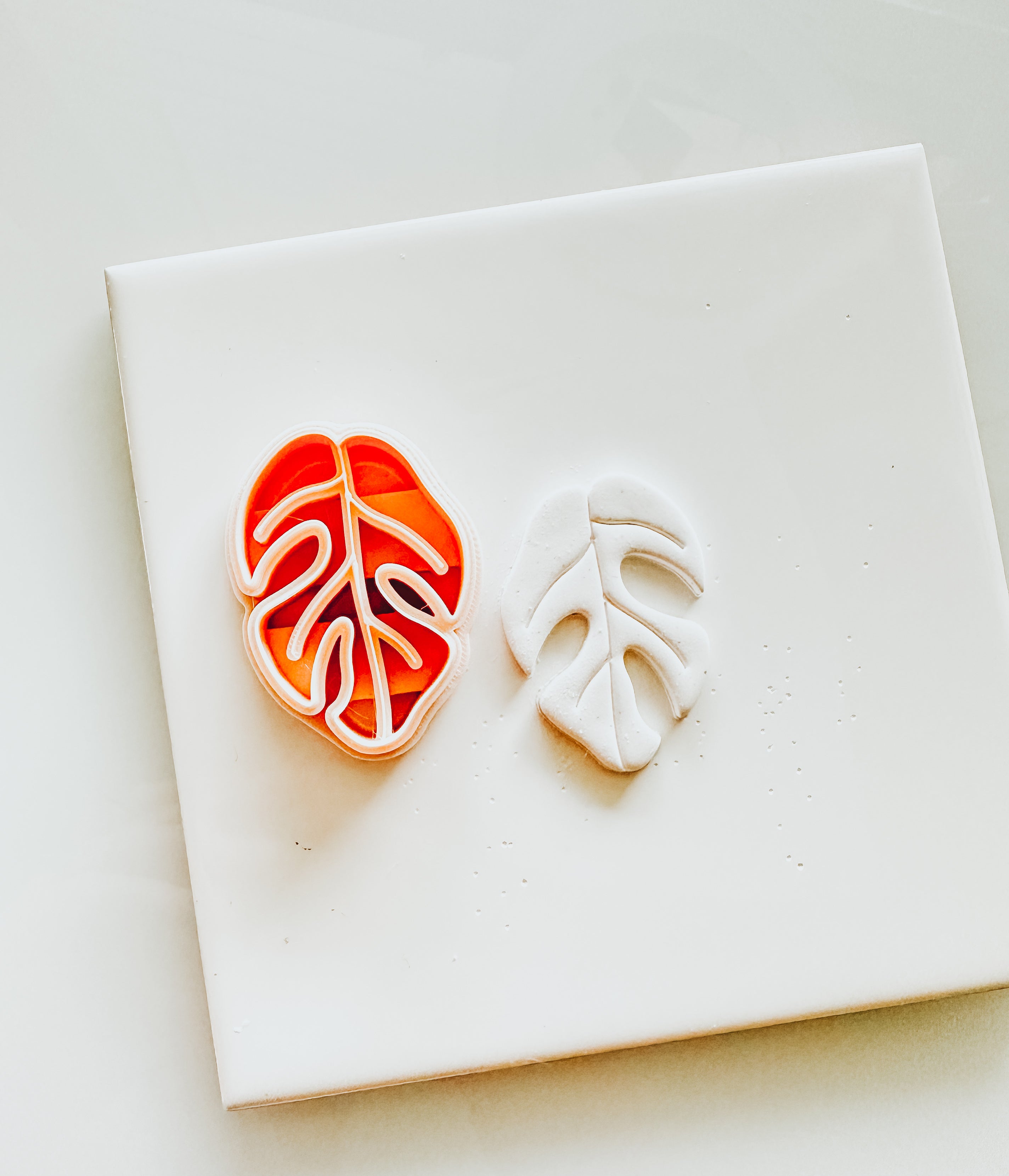 monstera leaf cutter Monstera Leaf Clay Cutter – Creoclay