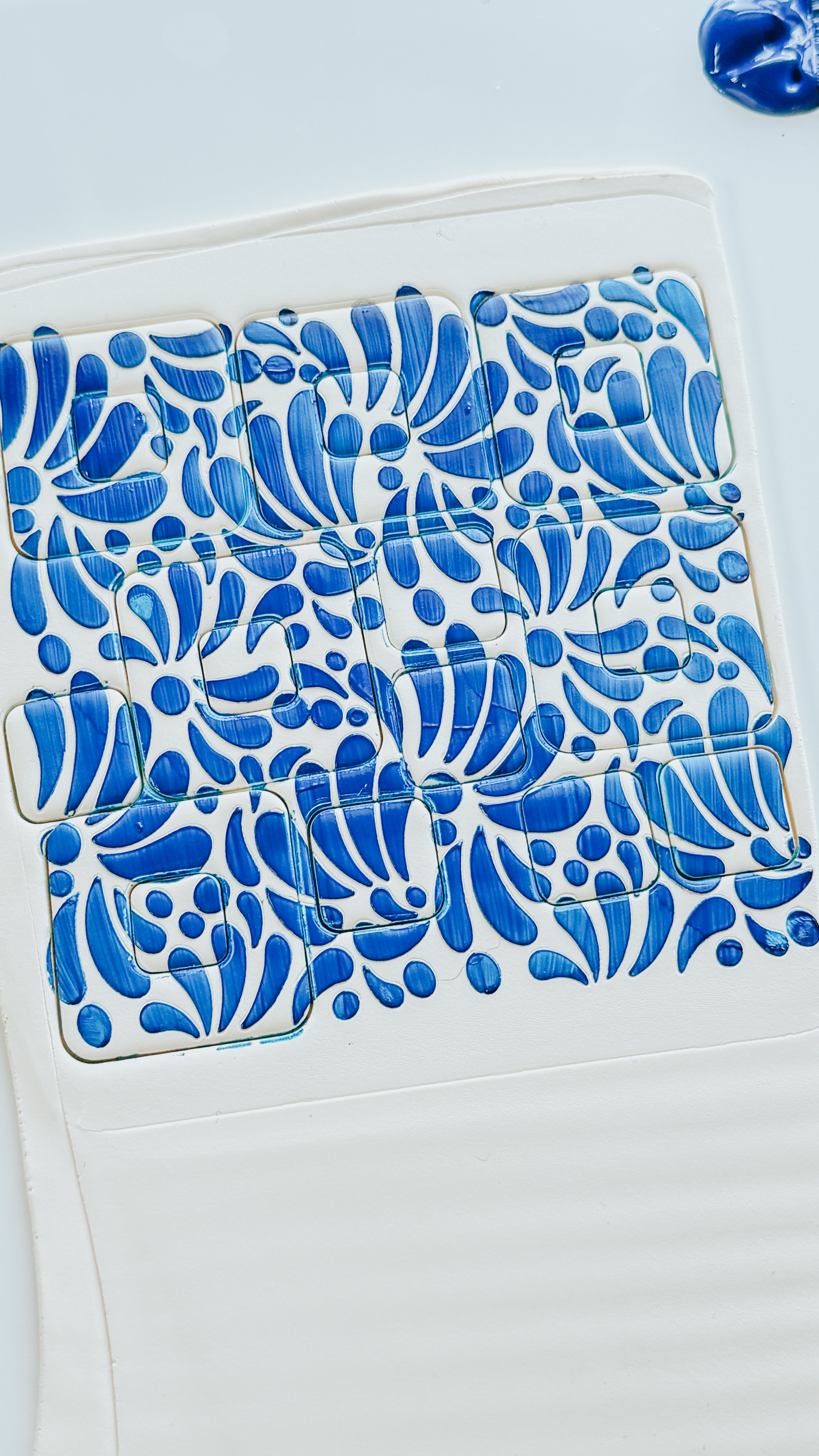 Spanish Talavera Stencil