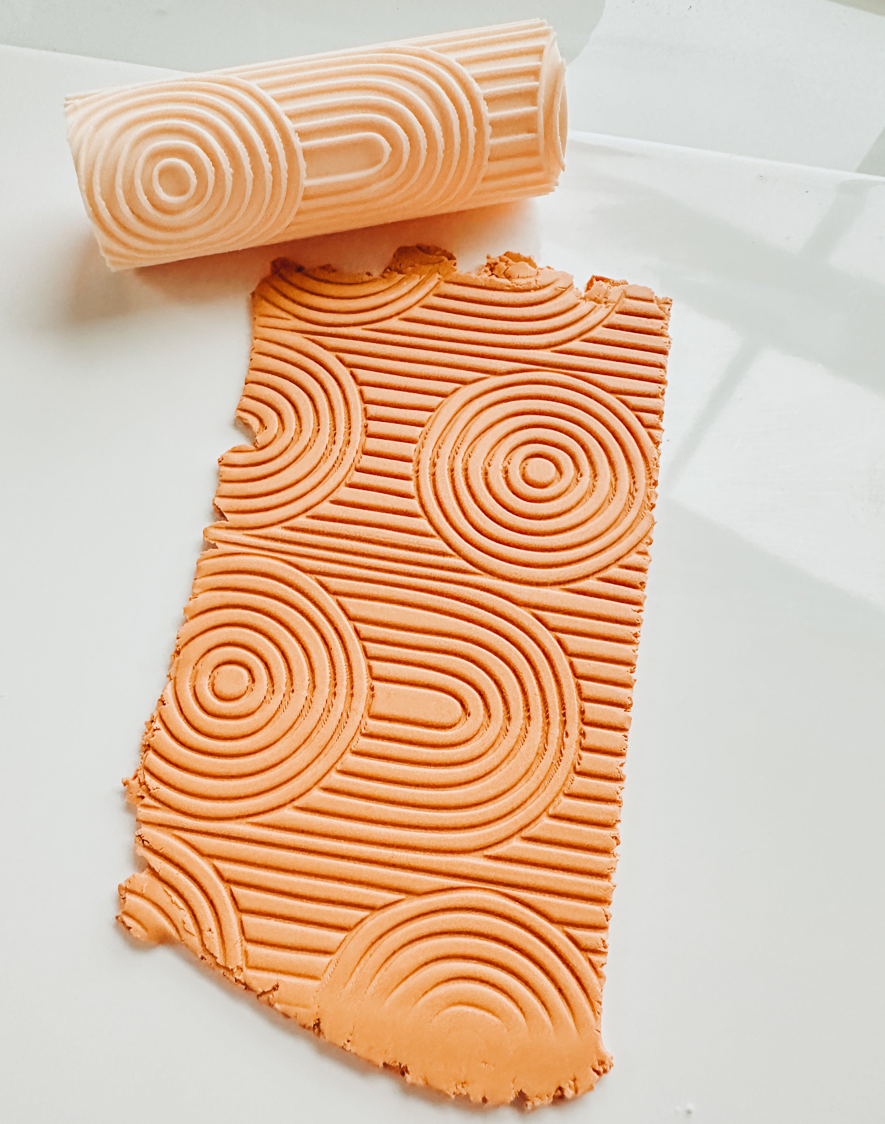 Organic Lines Texture Roller