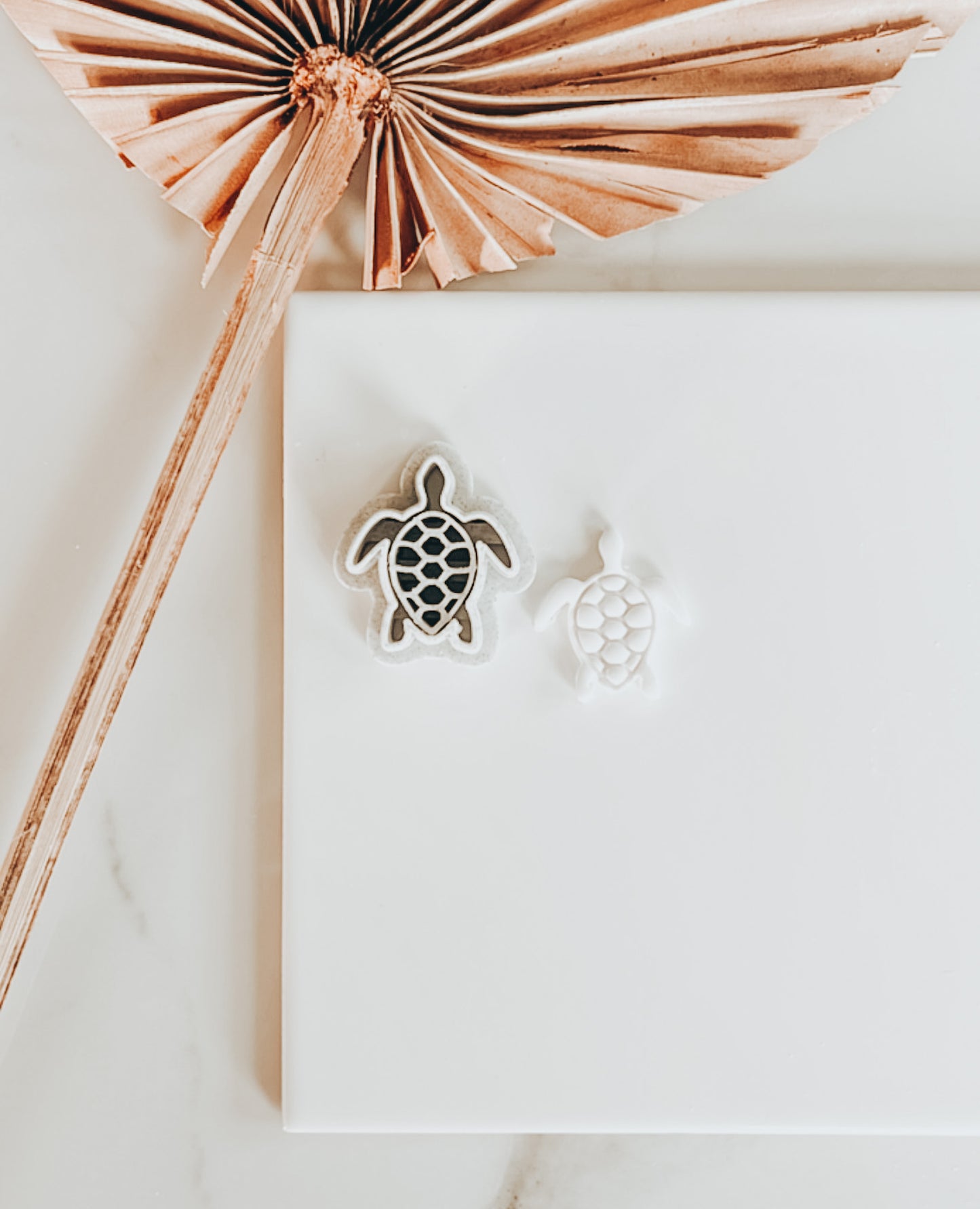 Turtle Clay Cutter for Polymer Clay Earrings