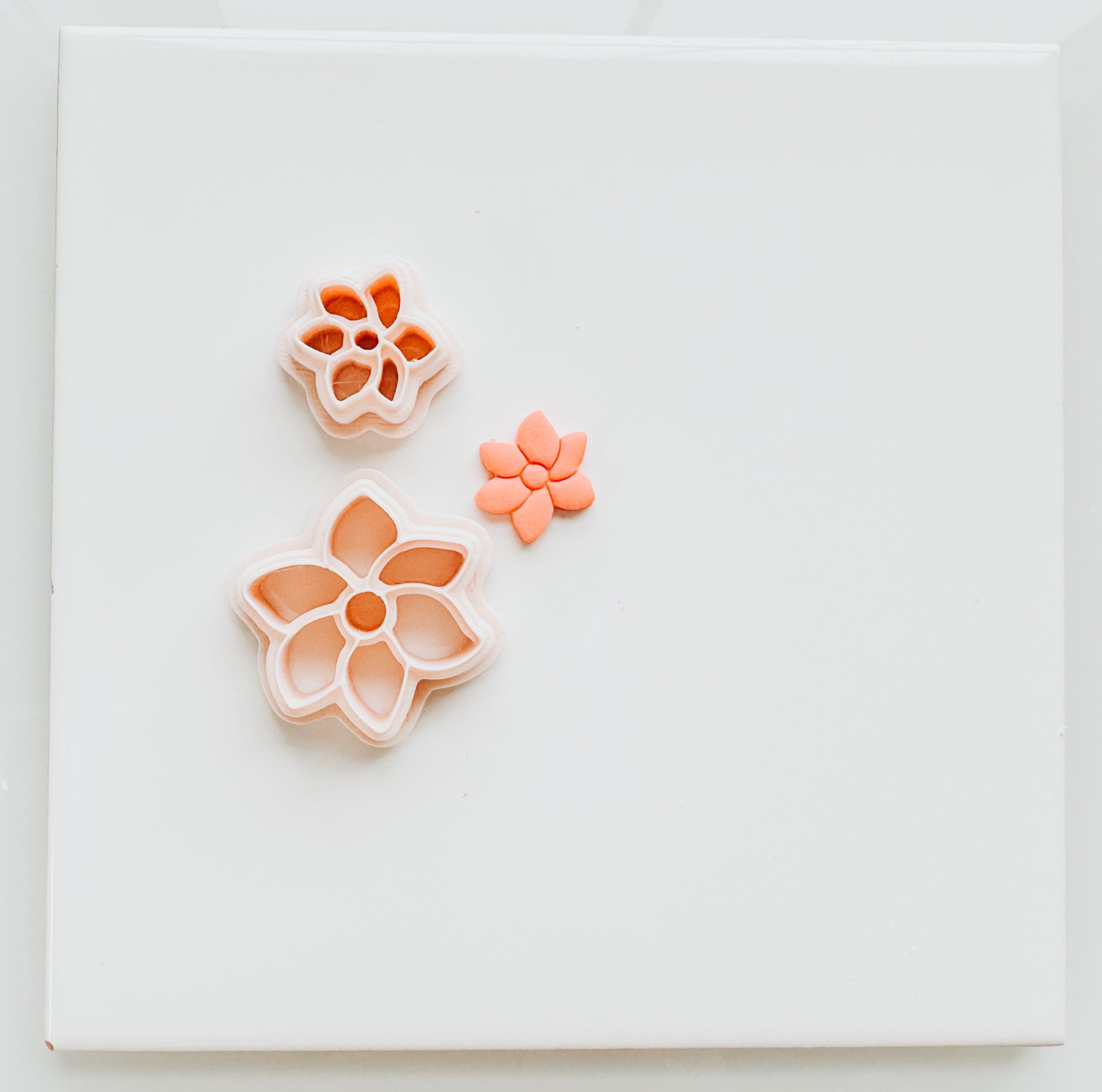 Tropical Flower Clay Cutter