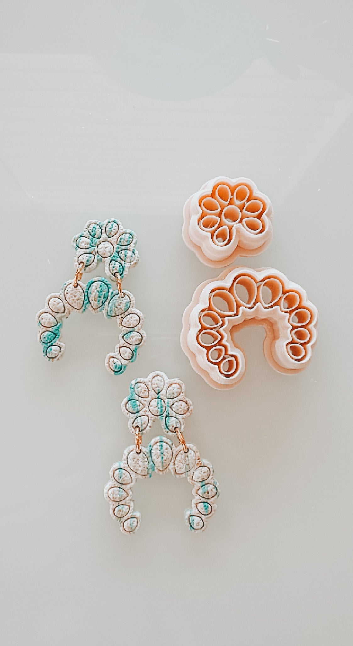 Linnie Squash Blossom Inspired Clay Cutter