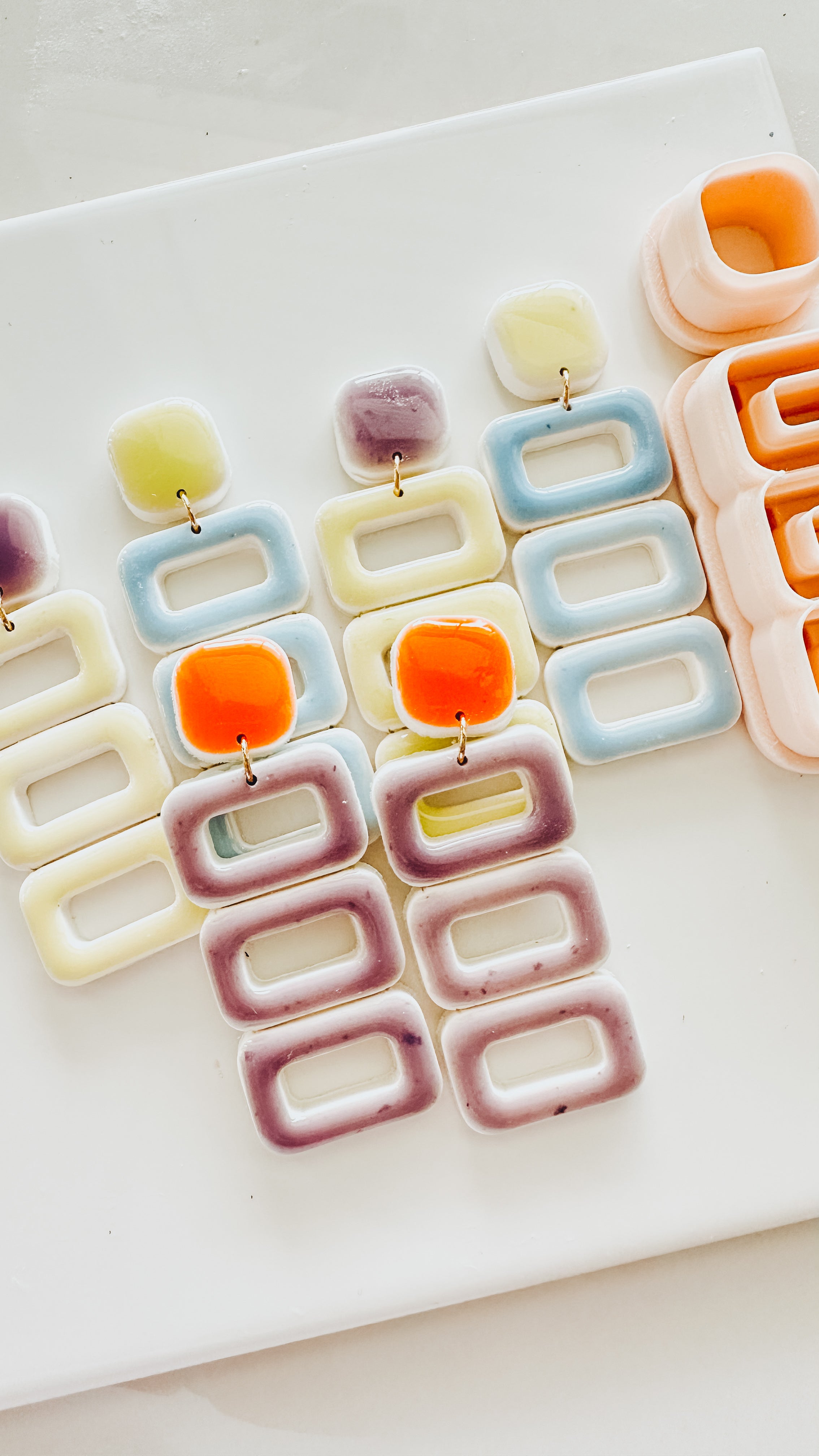 Onyx Rectangle Clay Clay Cutter Set 2.25”