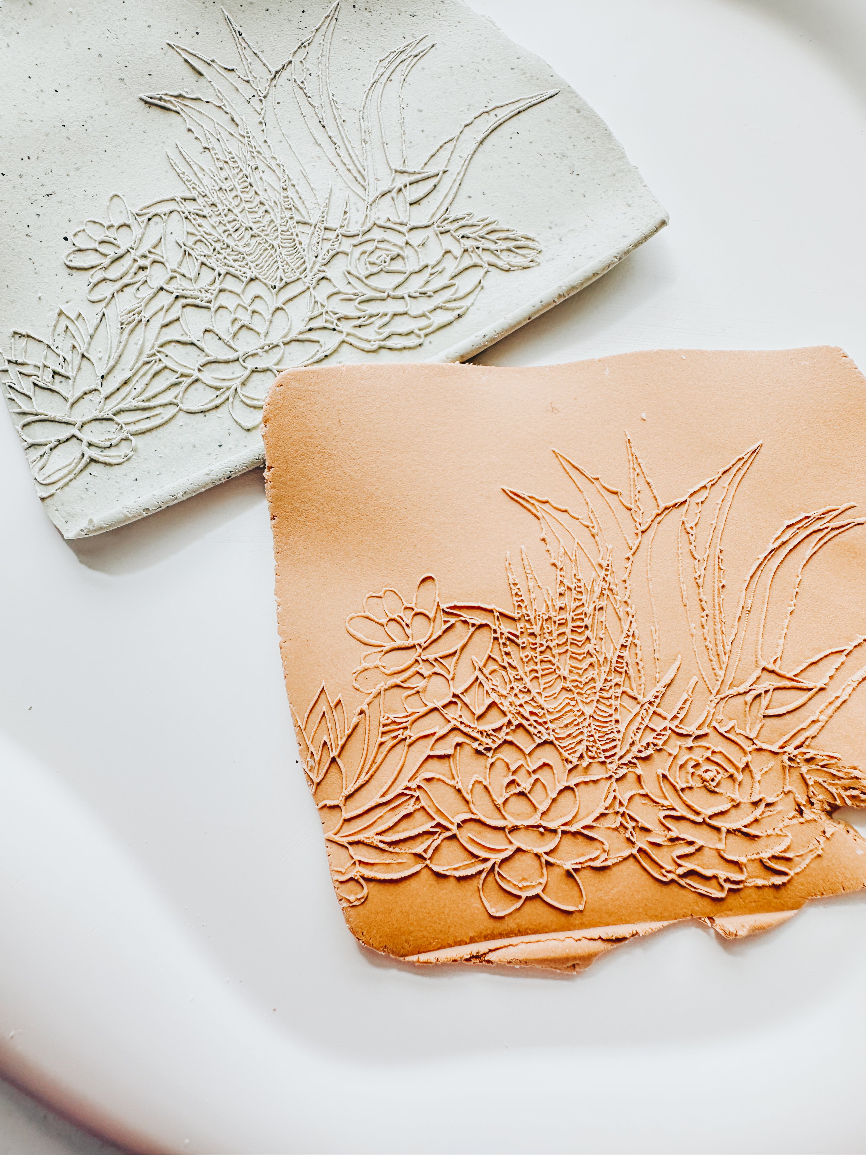 Wide Succulent Texture Mat - Fine Line Succulents