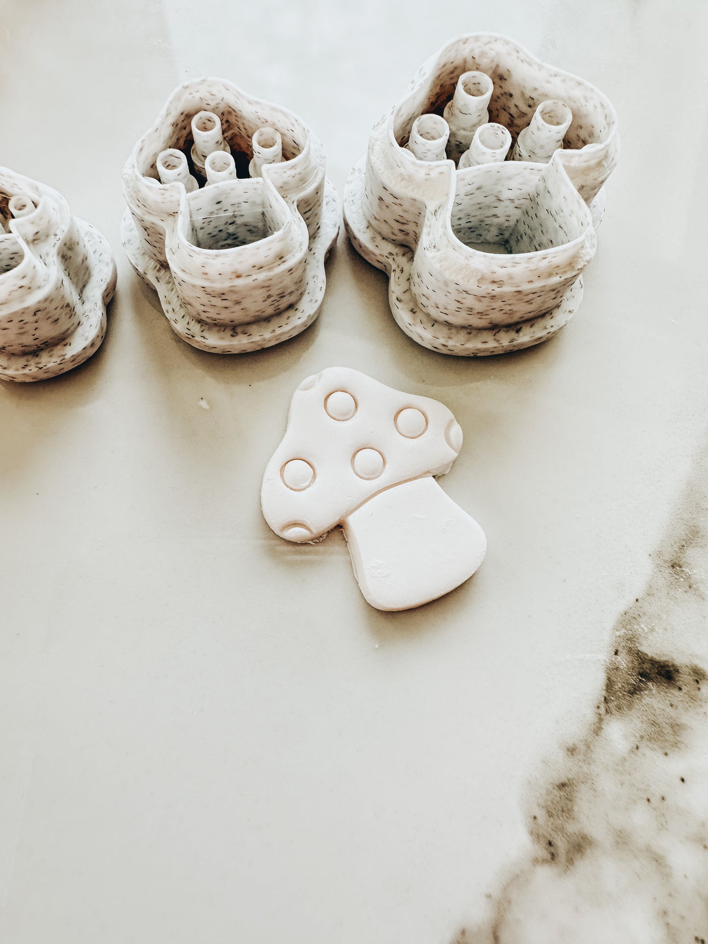 Fall Mushroom Clay Cutter