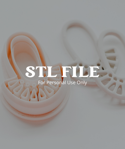 (Digital STL File Only) Lush & Wild 1 Cut Out Clay Earring Cutter