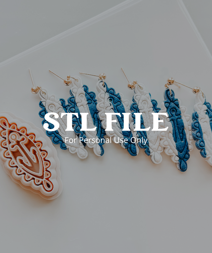 (Digital STL File Only) Scallop Anchor Clay Cutter