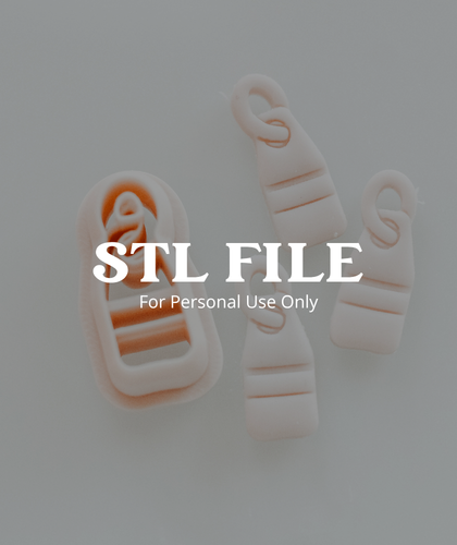 (Digital STL File Only) Tall Buoy Clay Cutter