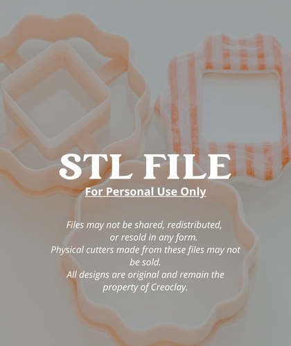 (Digital STL File Only) Wavy Circle Magnet Cutter