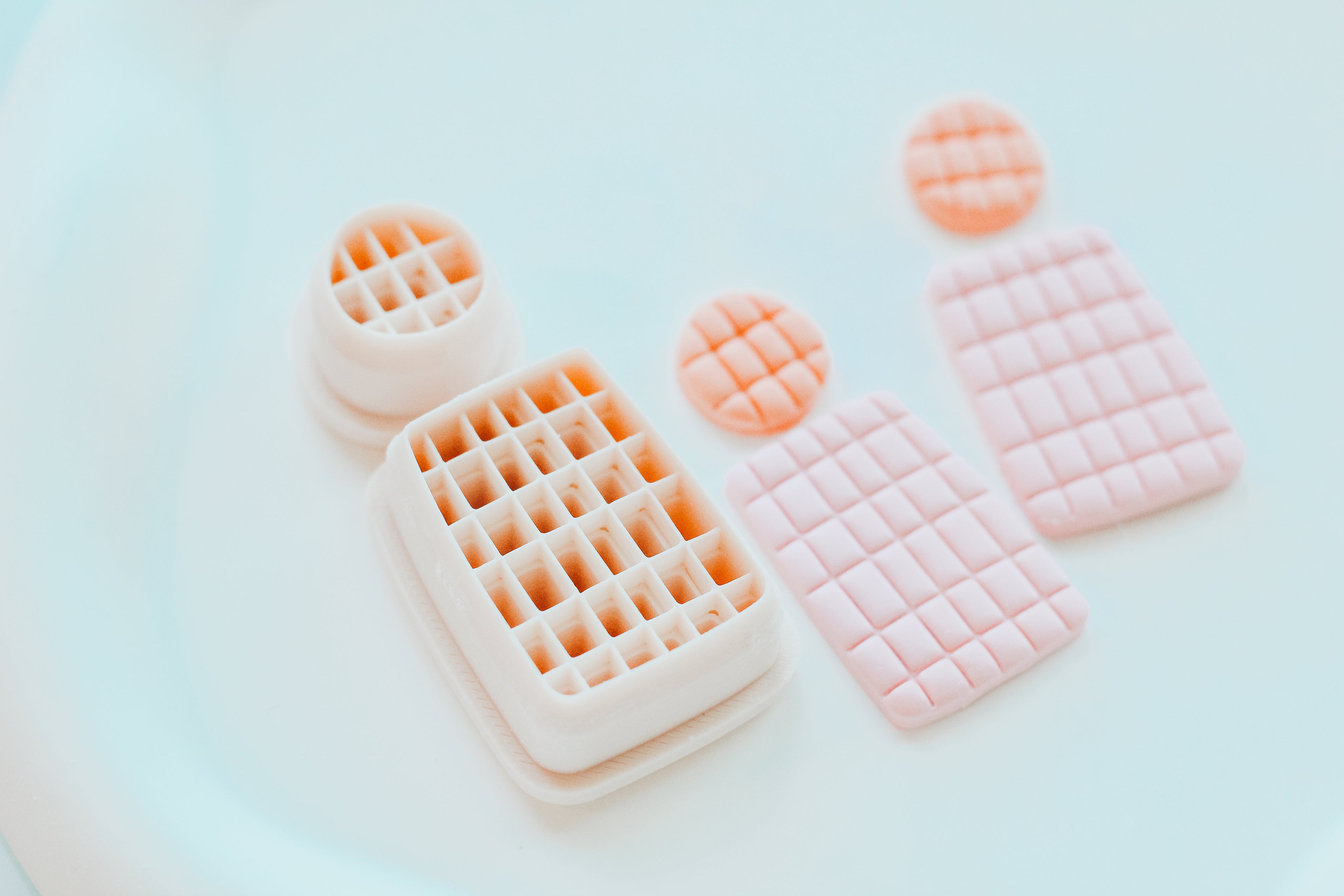 Summer Picnic Checkered Clay Cutter Set