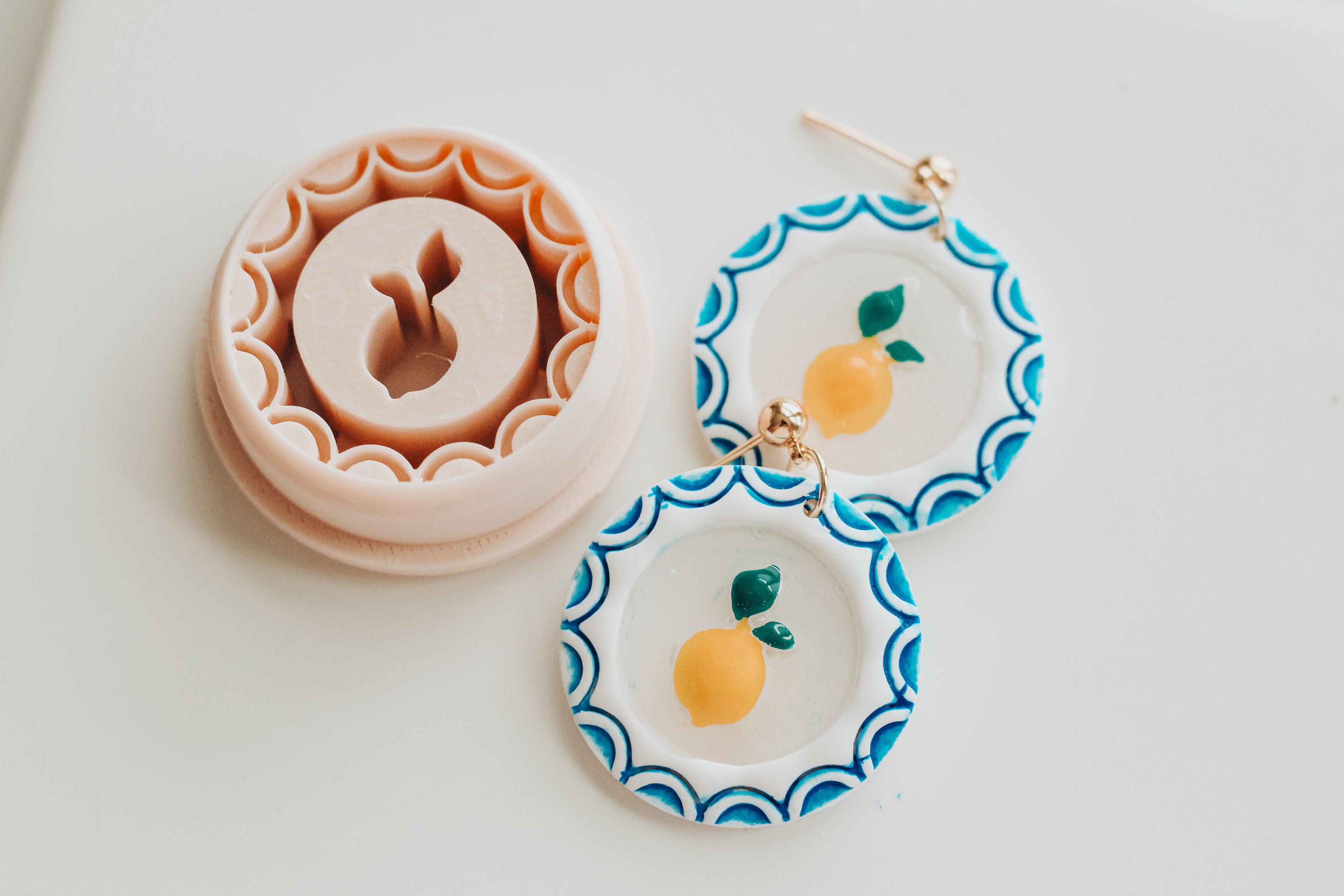 Lemon Medallion Clay Cutter Set