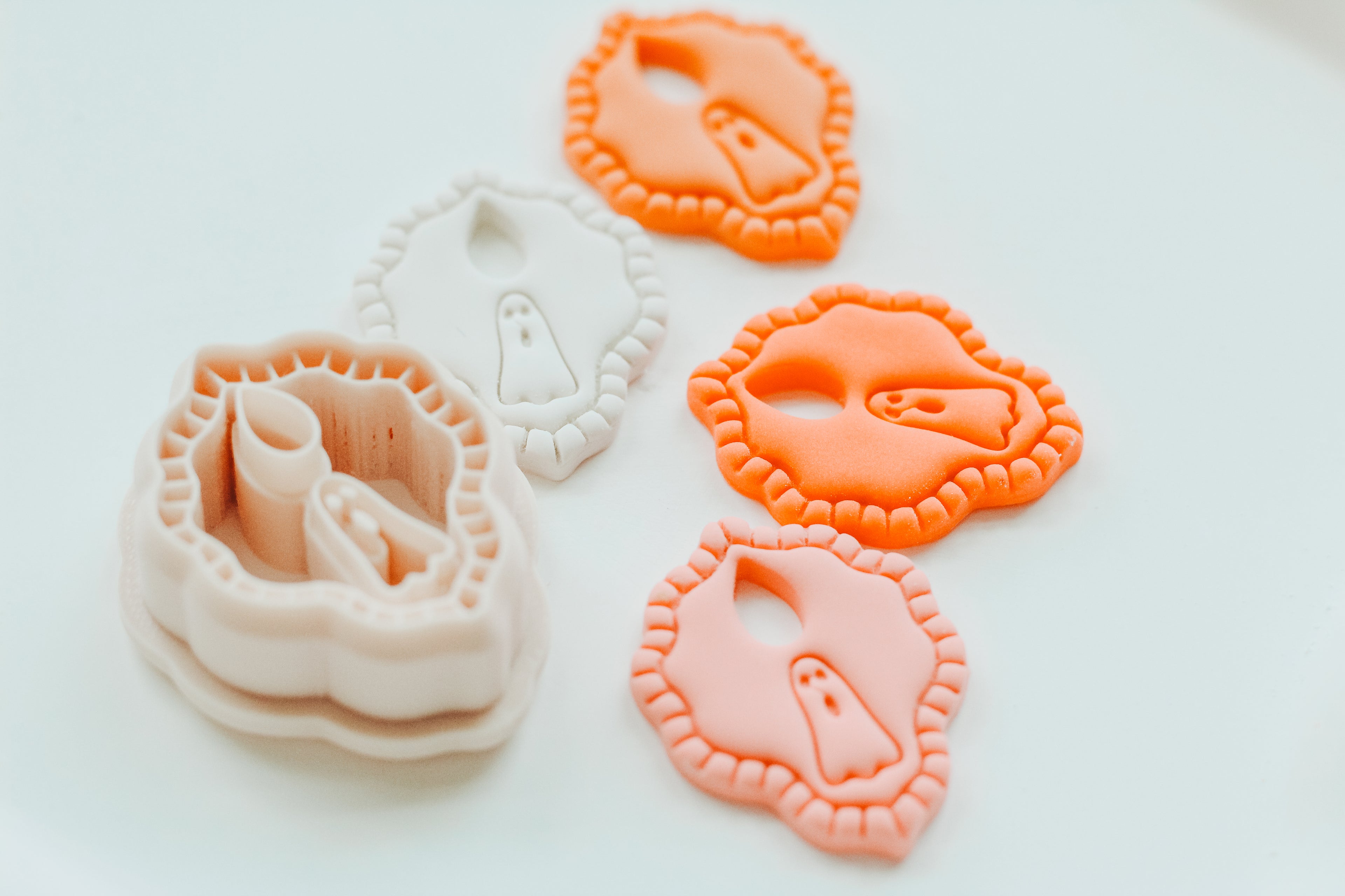Nellie Ghost Clay Earring Cutter