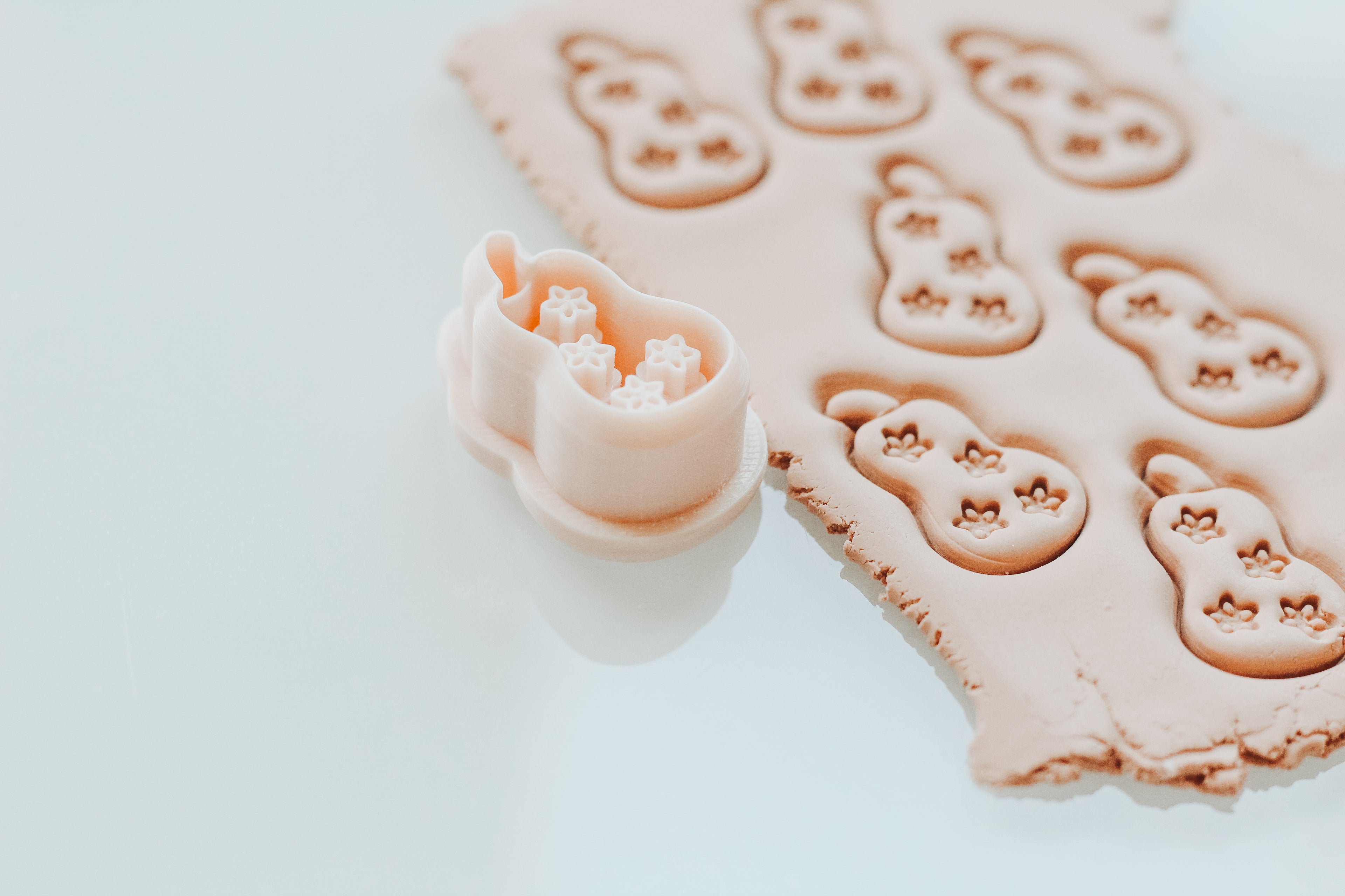 Flora Squash Set Clay Cutters