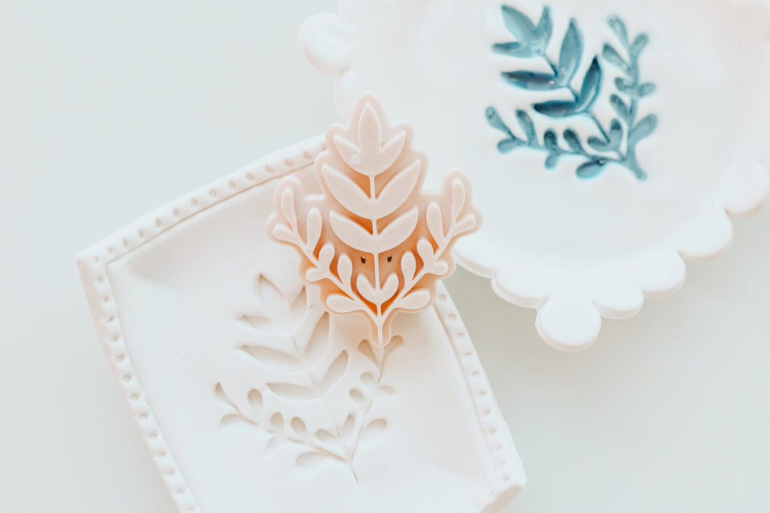 Large Stem Trinket Dish Stamp