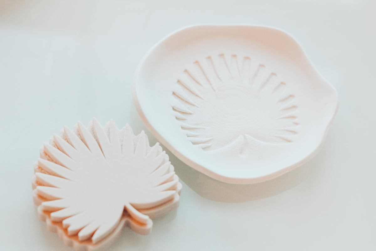 Boho Palm Clay Stamp