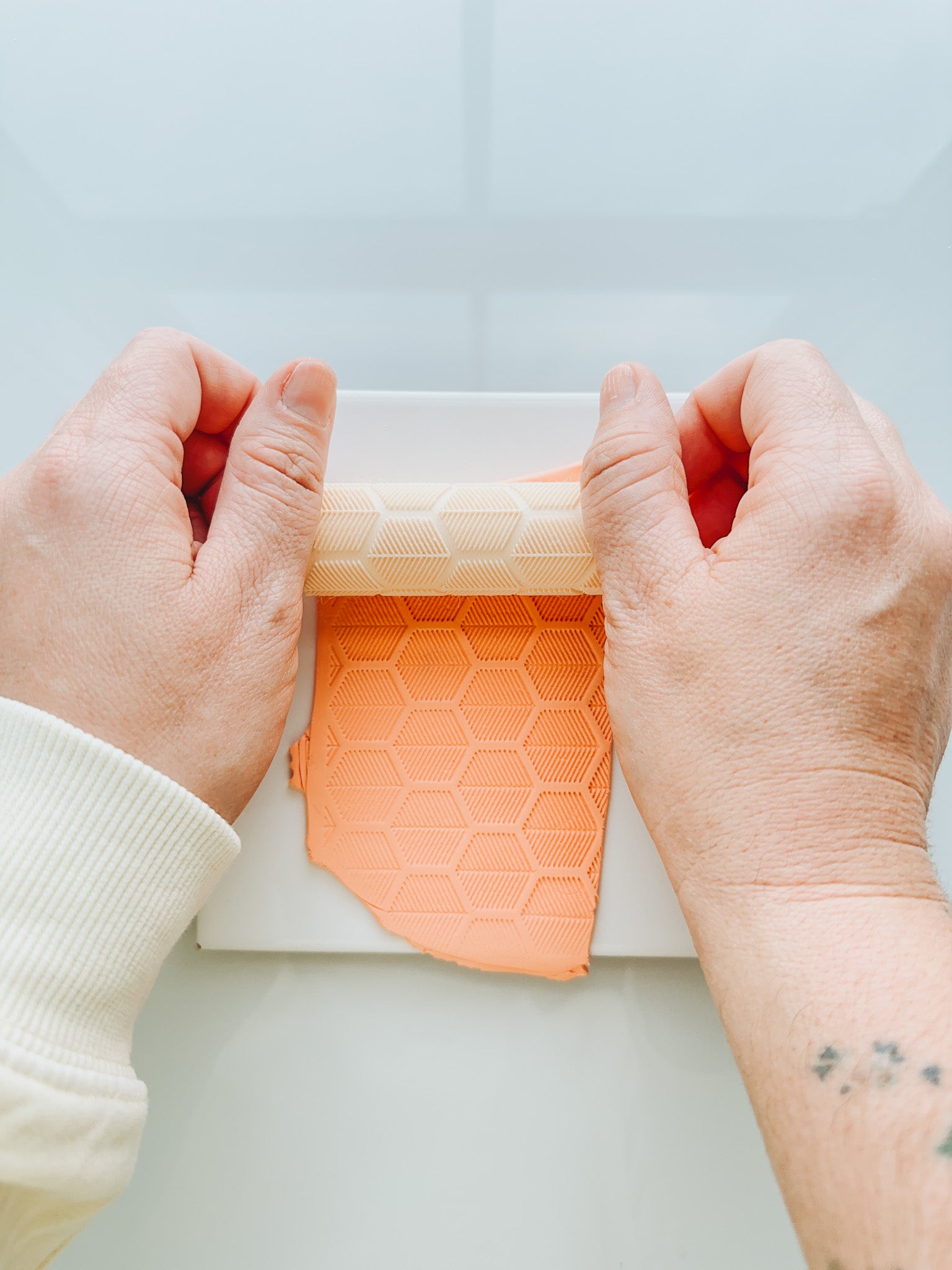 Dreamy Hexagon Texture Roller