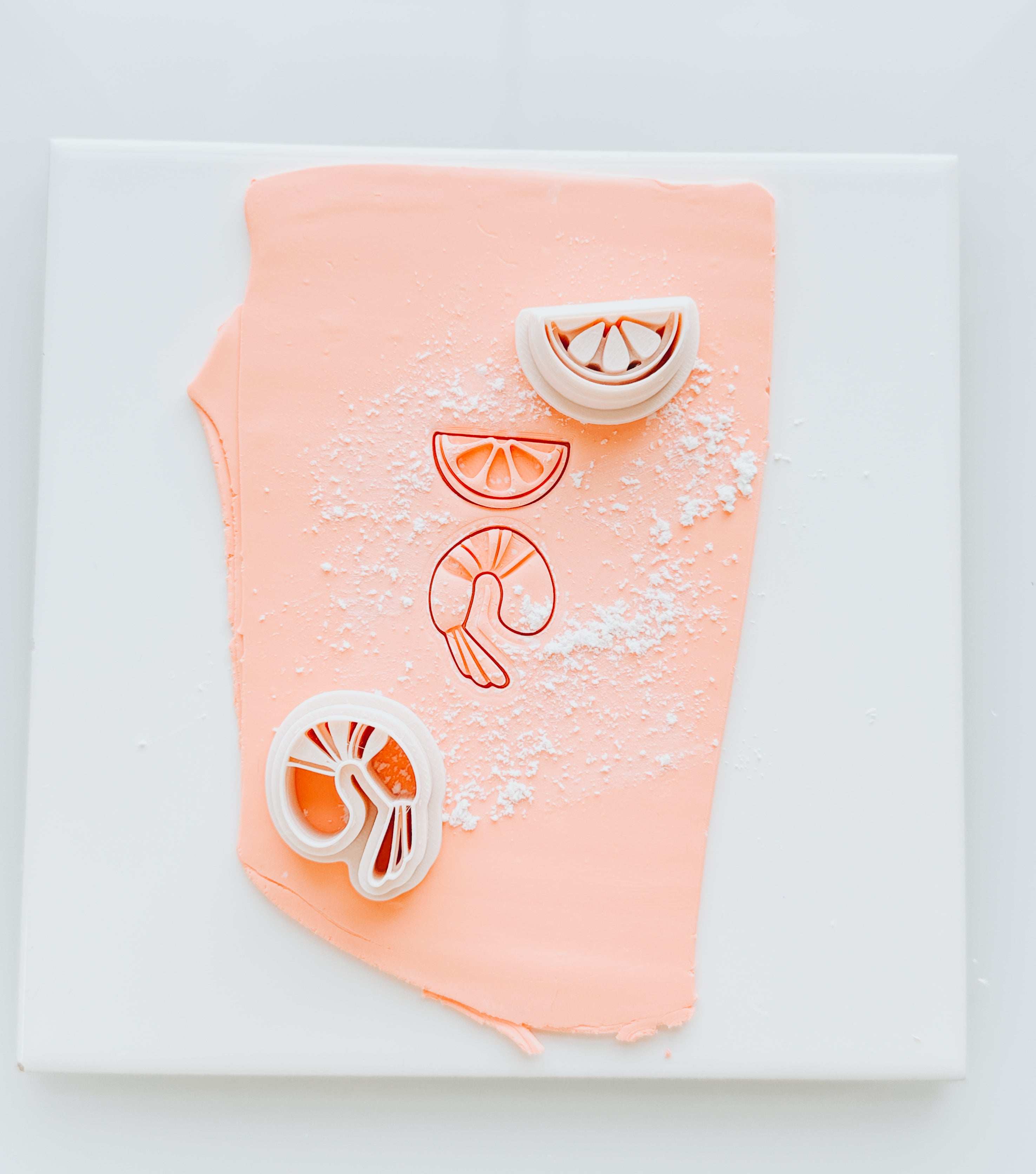 Shrimp & Lemons Clay Cutter