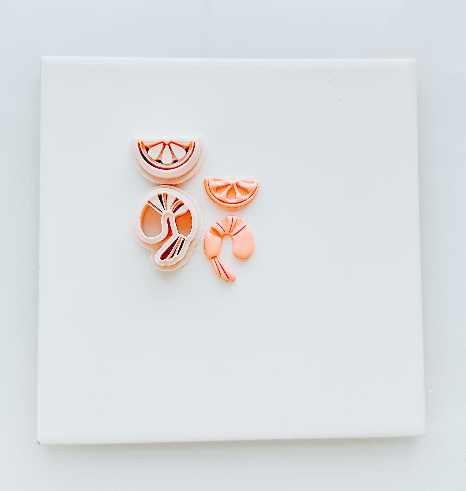 Shrimp & Lemons Clay Cutter
