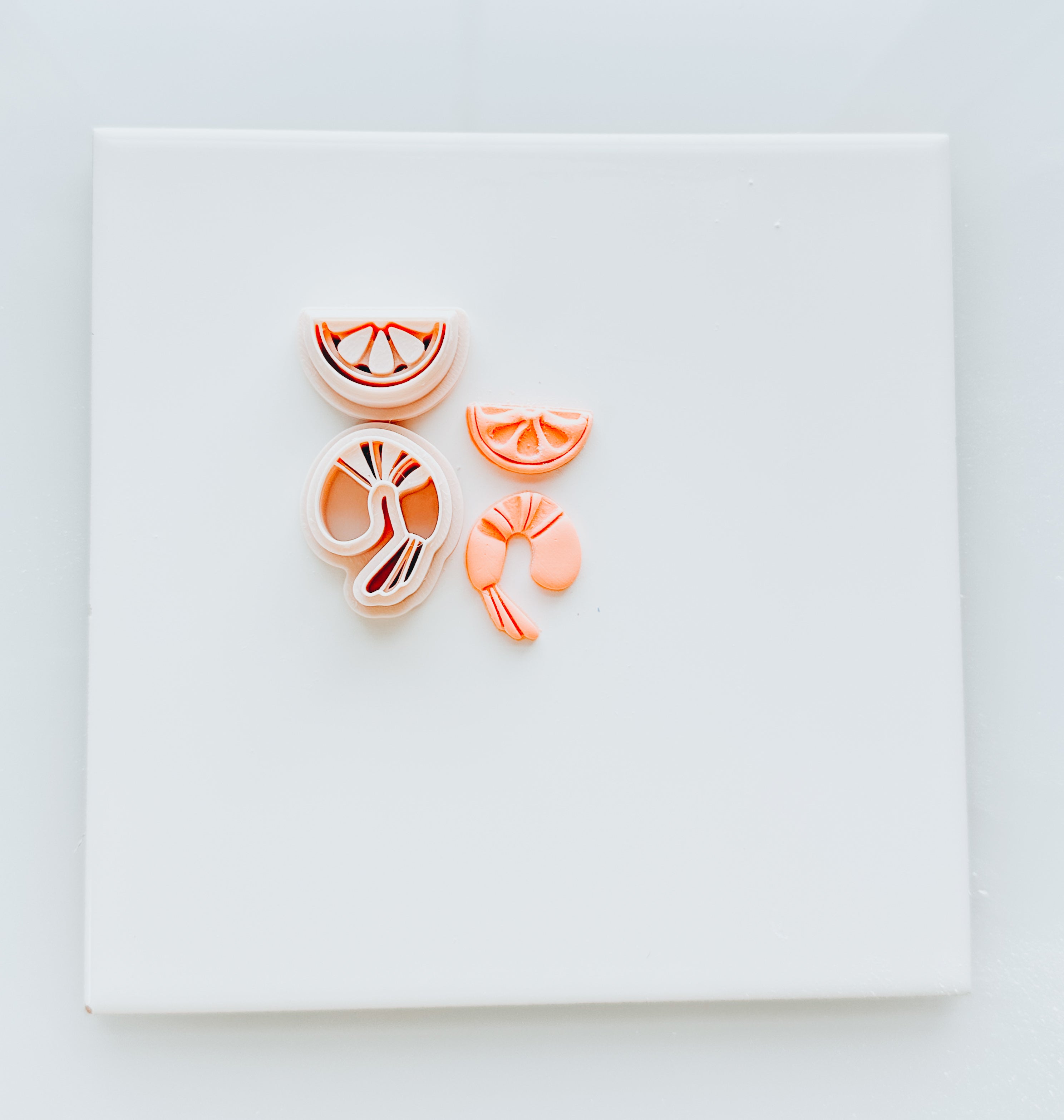 Shrimp & Lemons Clay Cutter