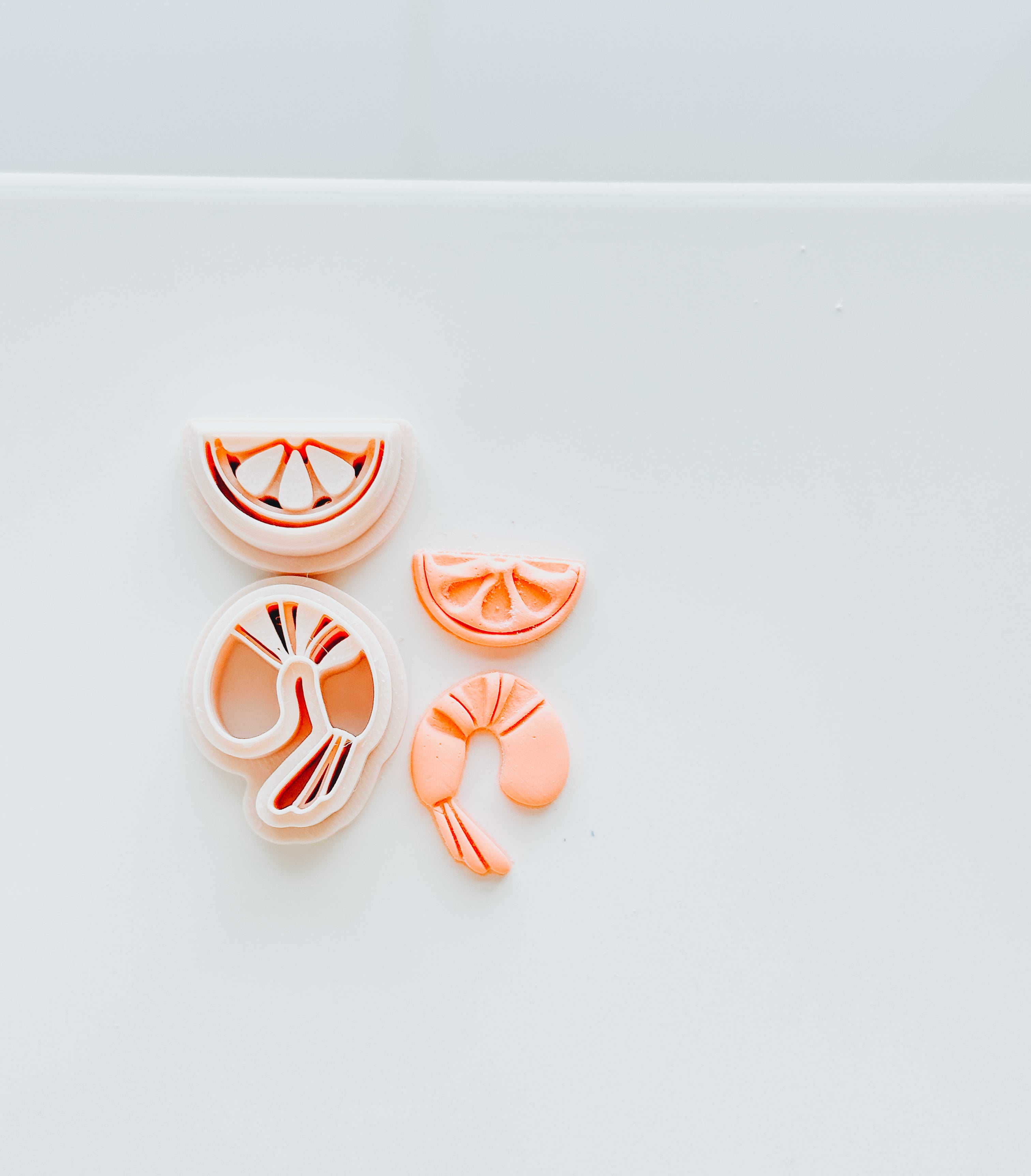 Shrimp & Lemons Clay Cutter